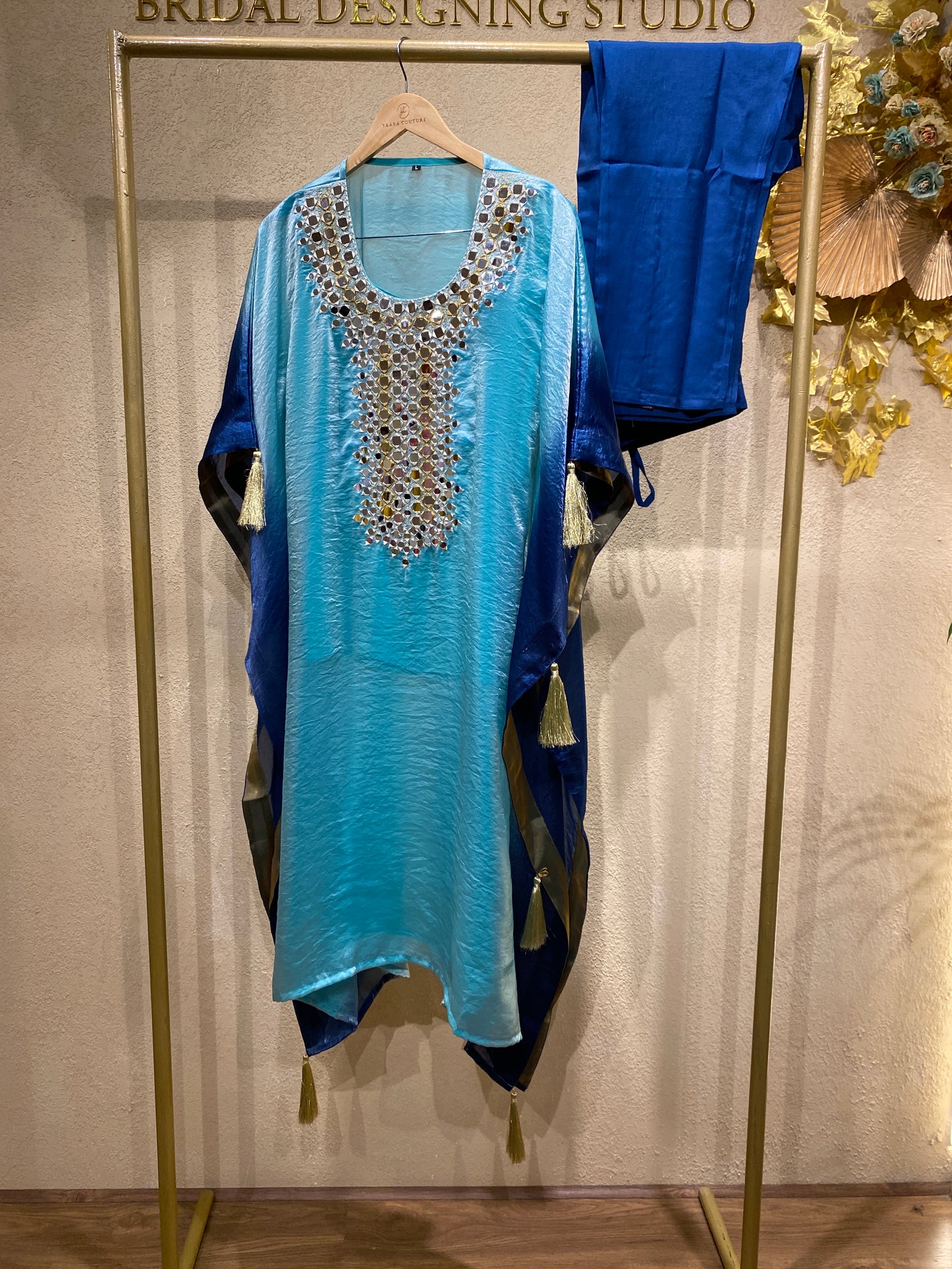Mirror Work Kaftan