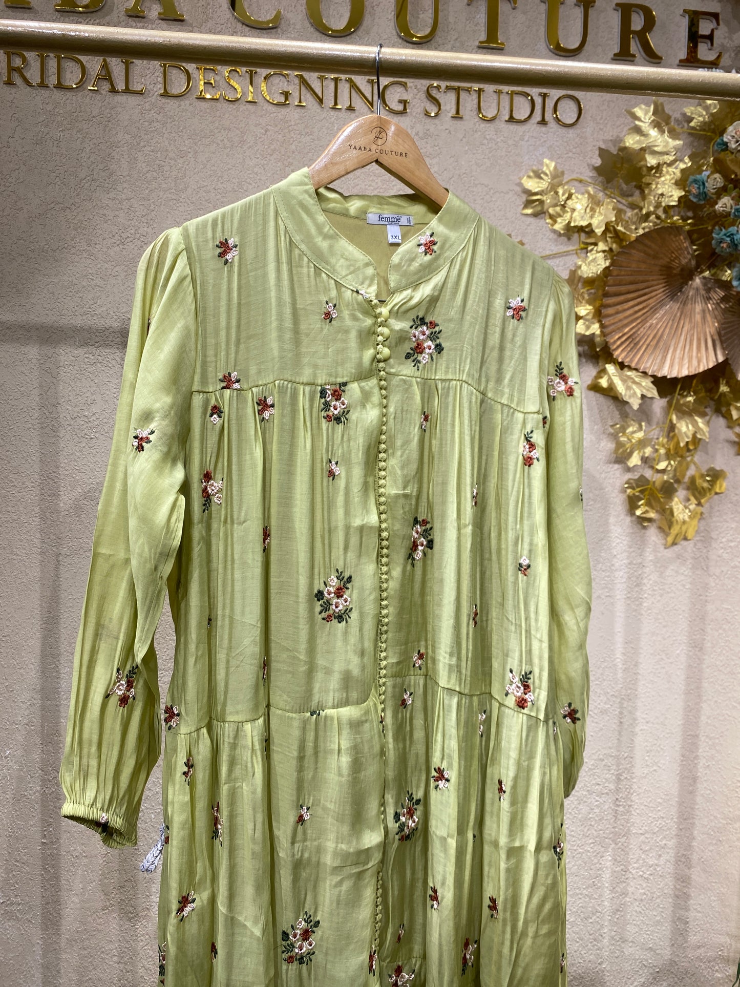 QADRA embroiderychandheri gown