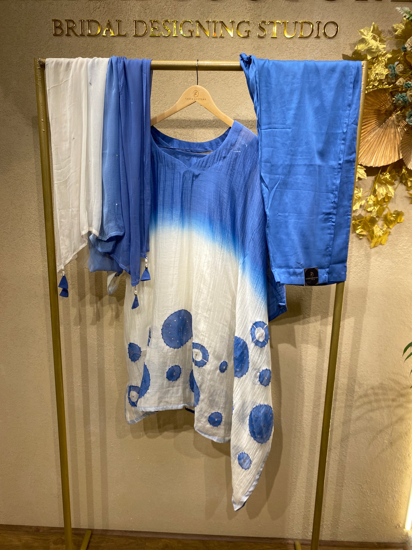 Double Shade Kaftan