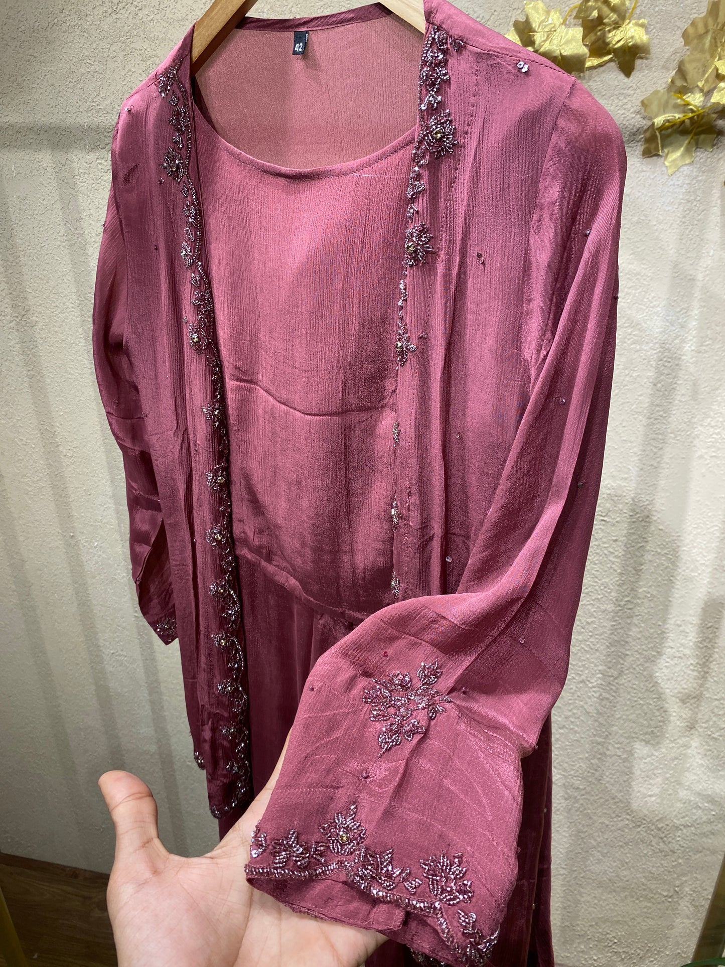Coatsalwar Purple 3Pc