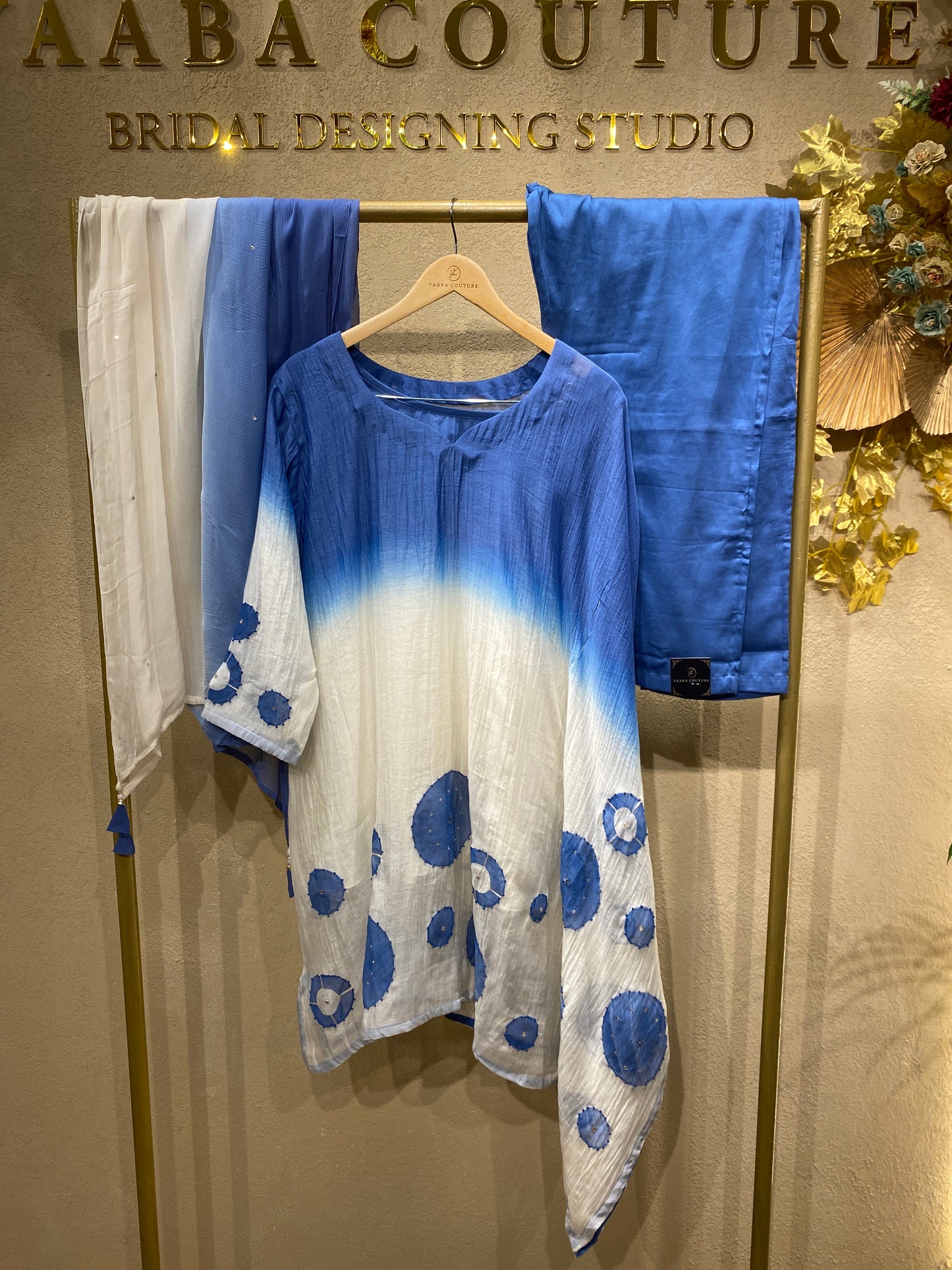 Double Shade Kaftan