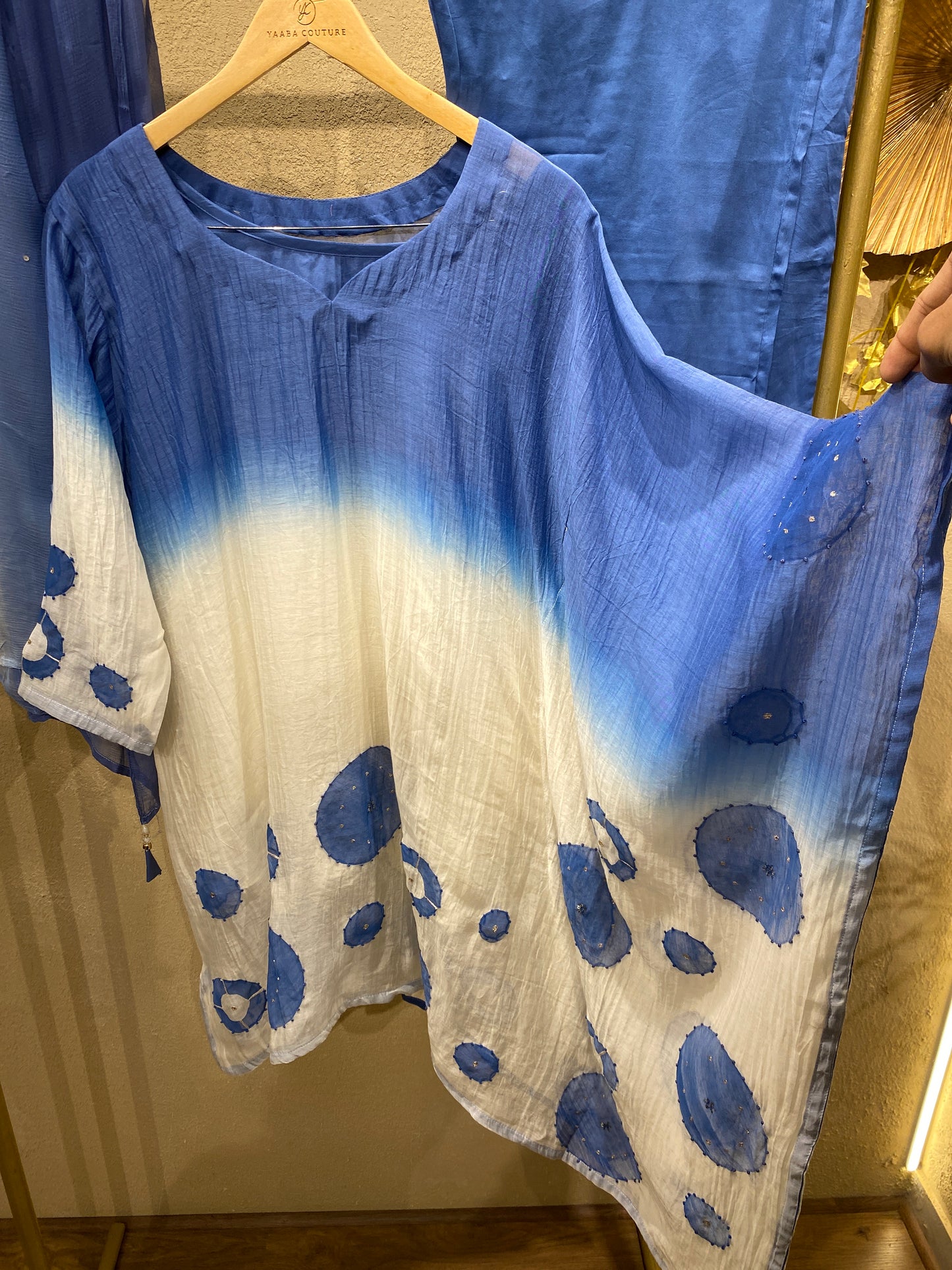 Double Shade Kaftan