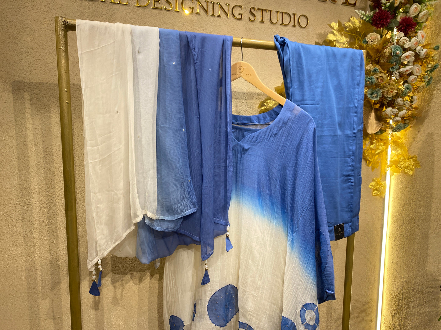 Double Shade Kaftan