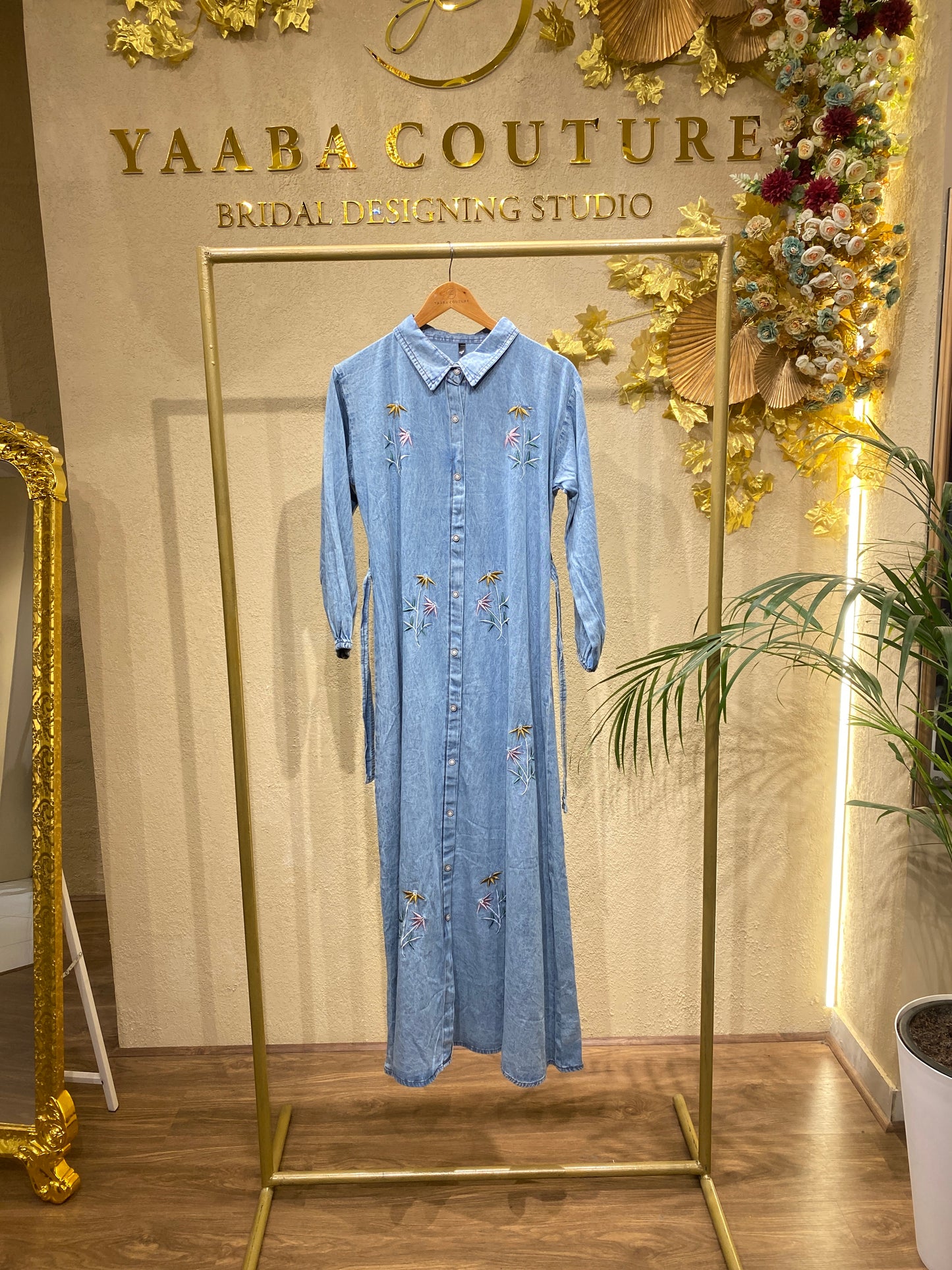 QADRA denimgowne