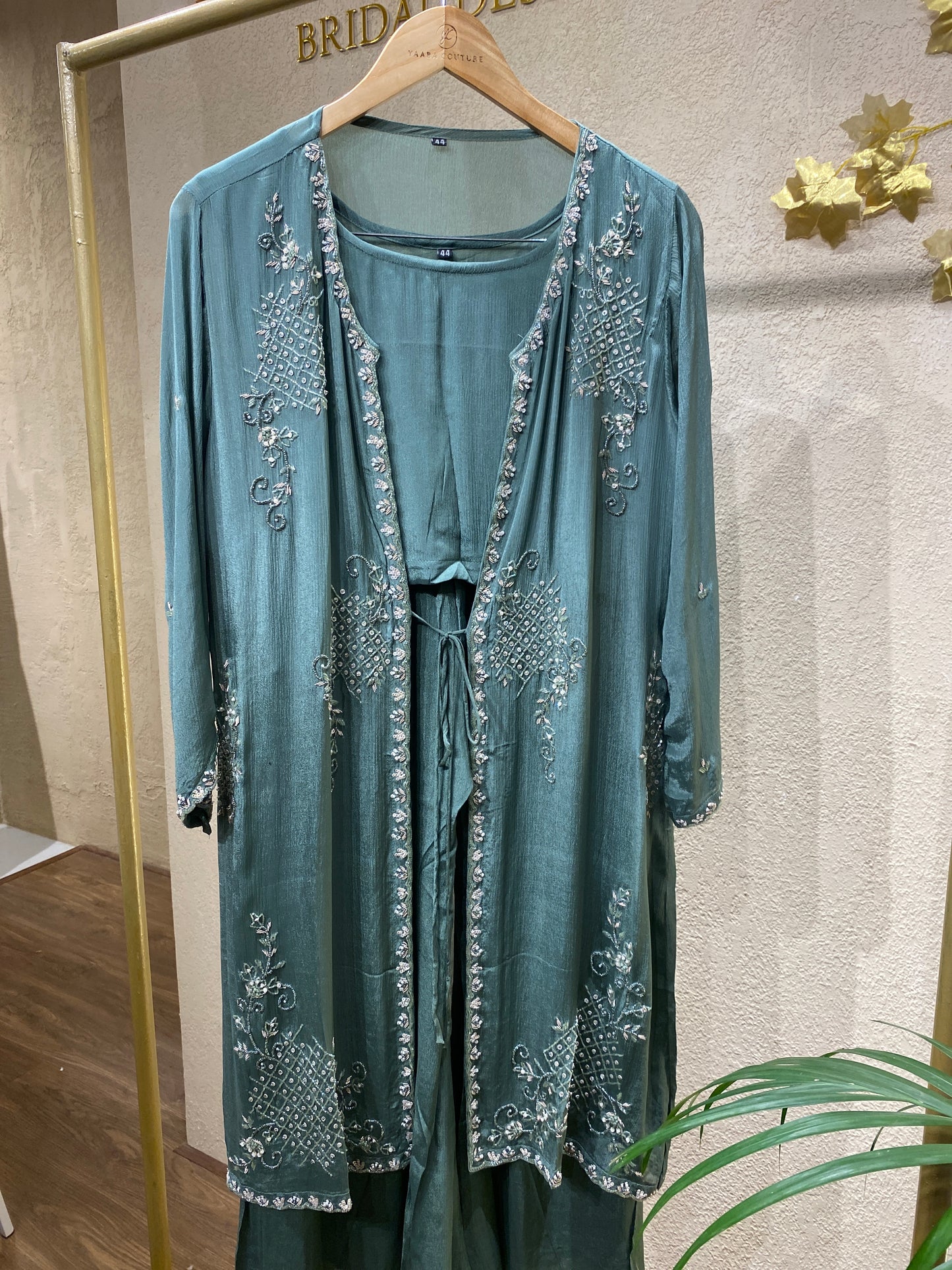 Coatsalwar Green 3Pc