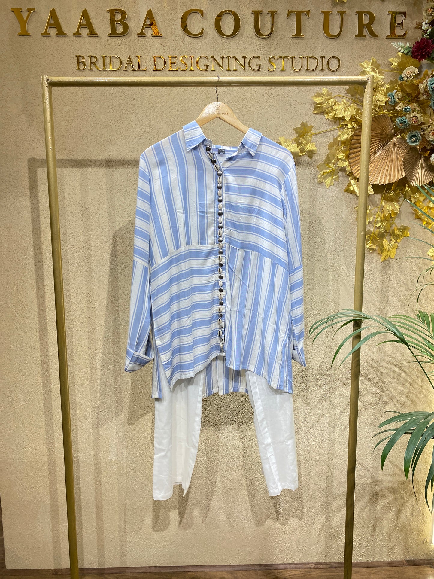 Gray&White 2Pc