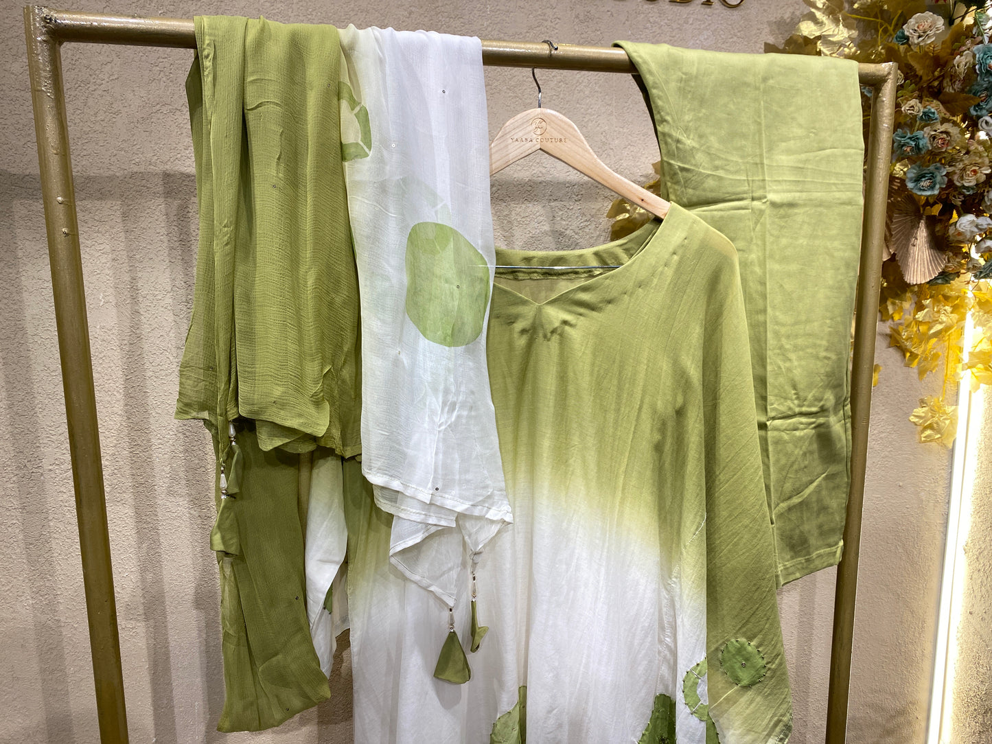 Double Shade Kaftan