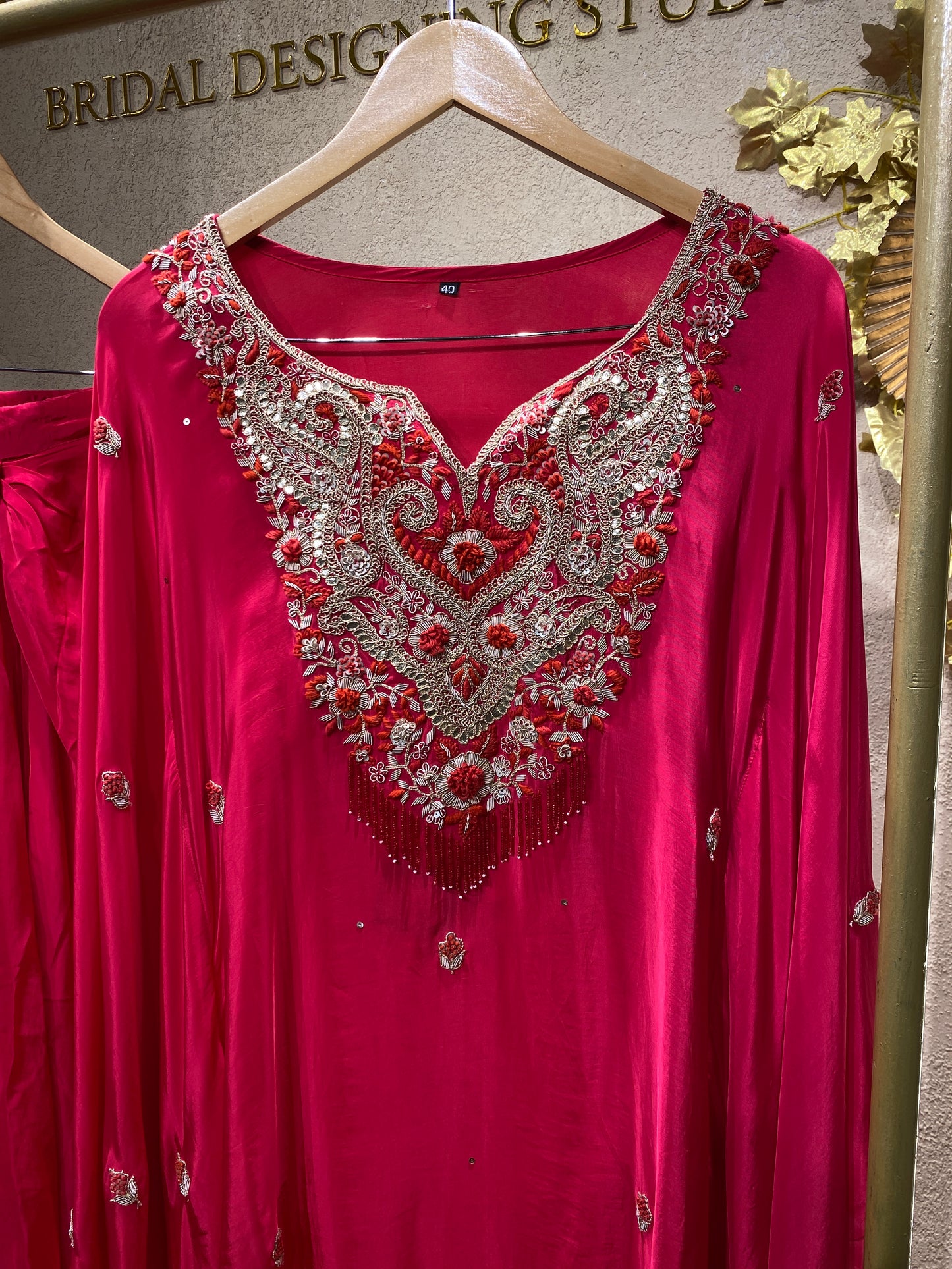 Kaftan Pink 3Pc
