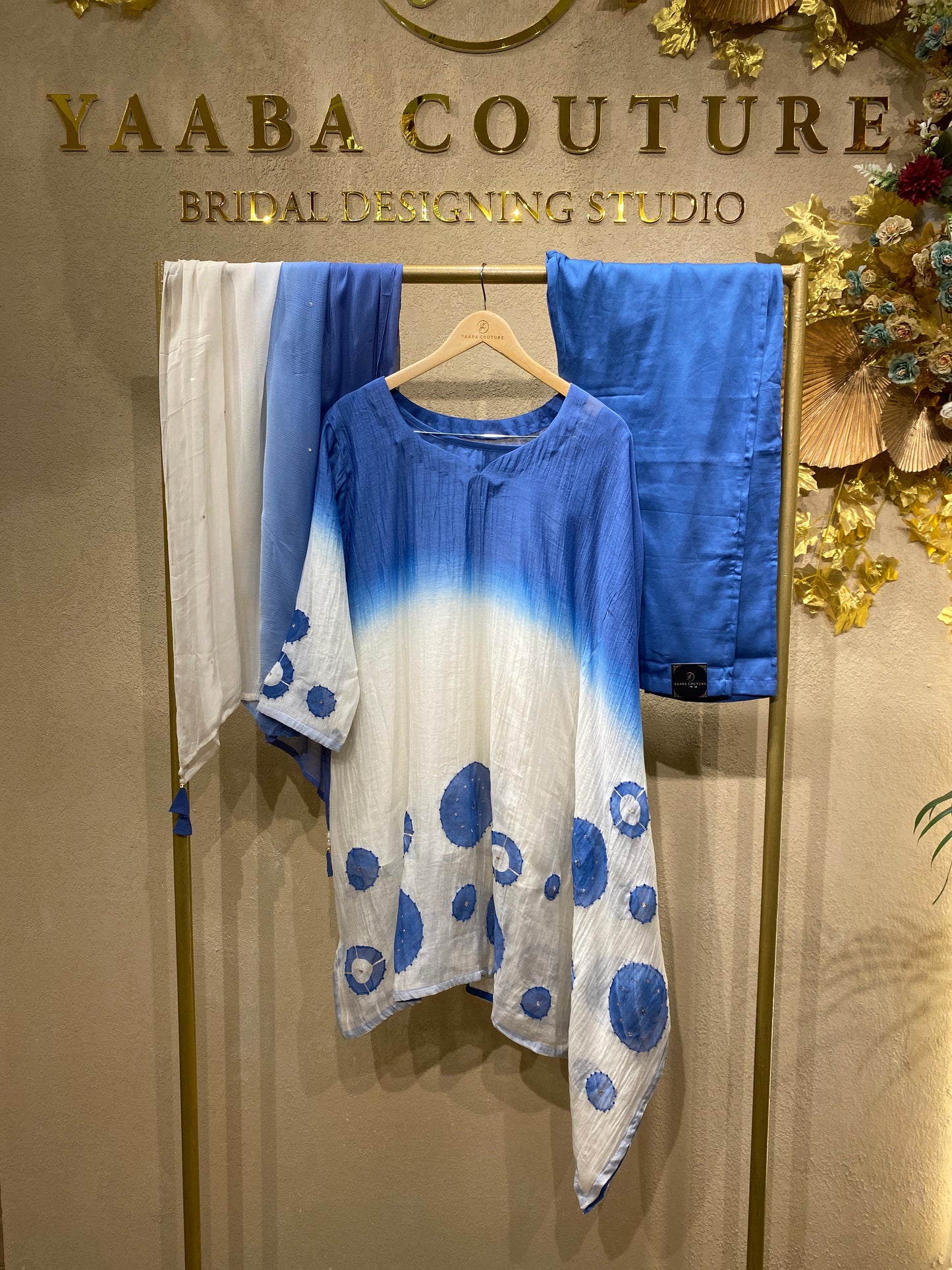 Double Shade Kaftan