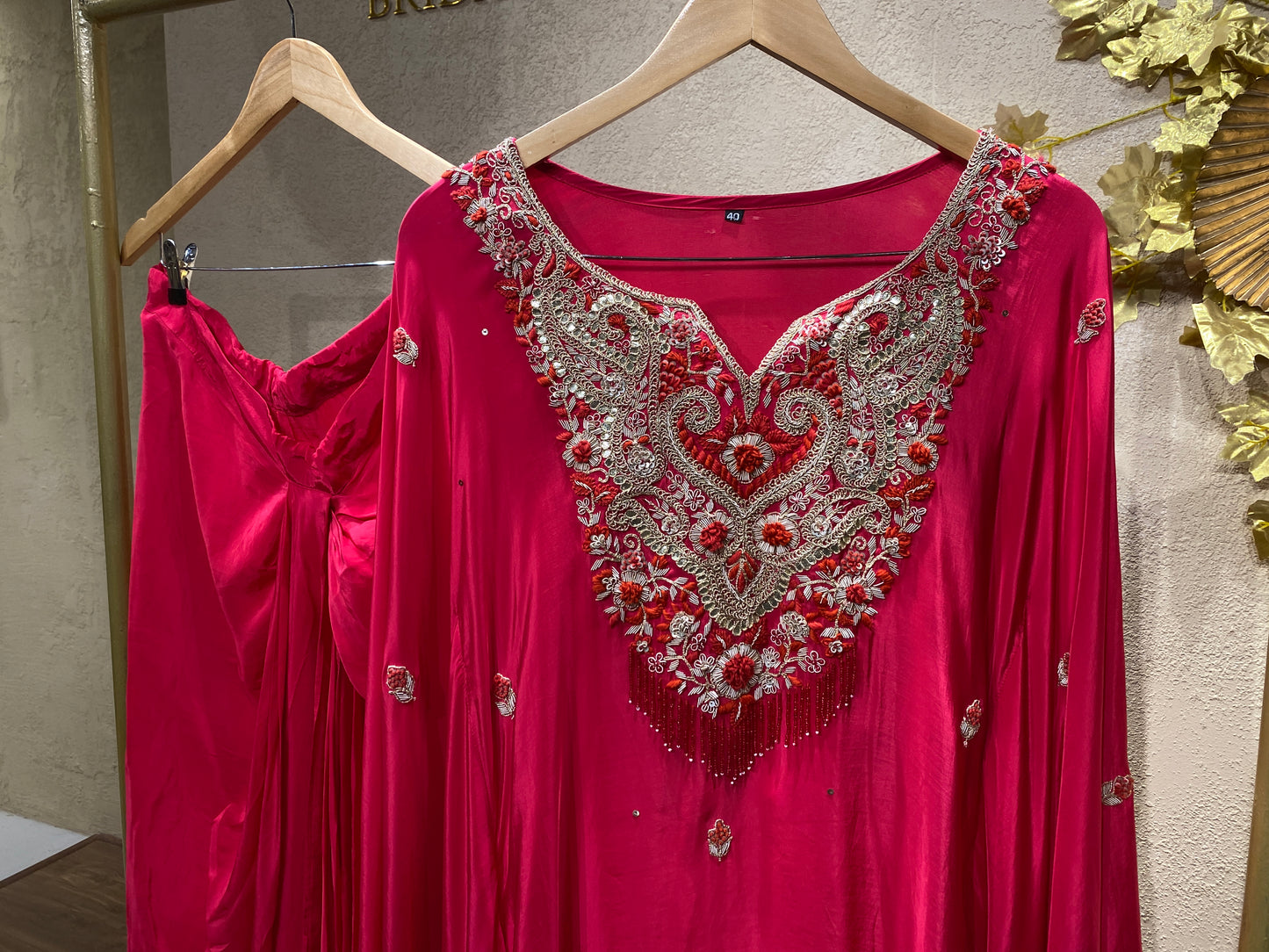 Kaftan Pink 3Pc