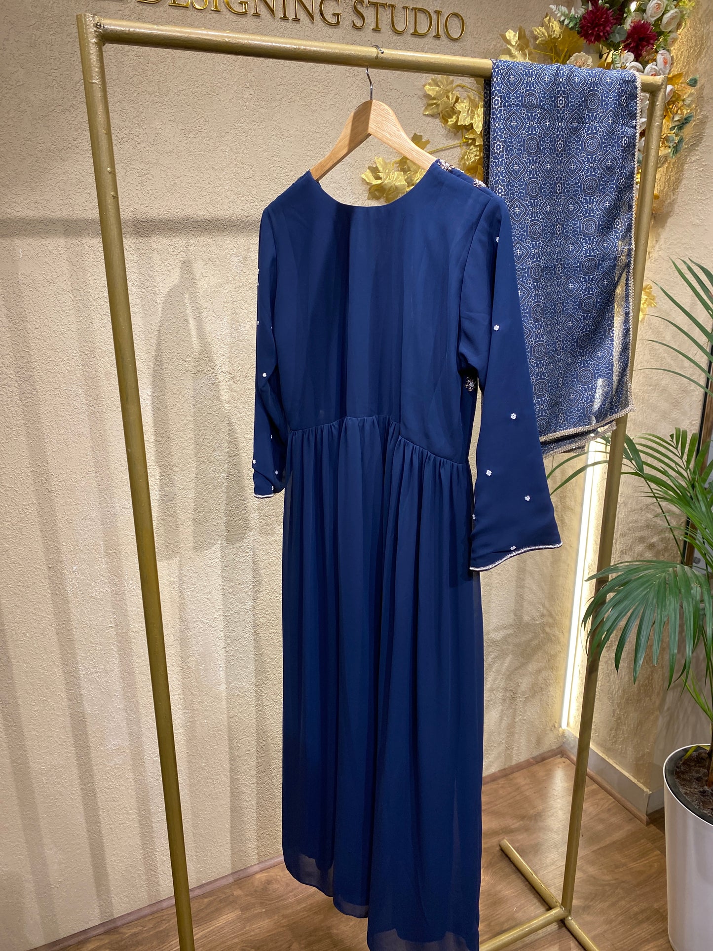 Blue Salwar