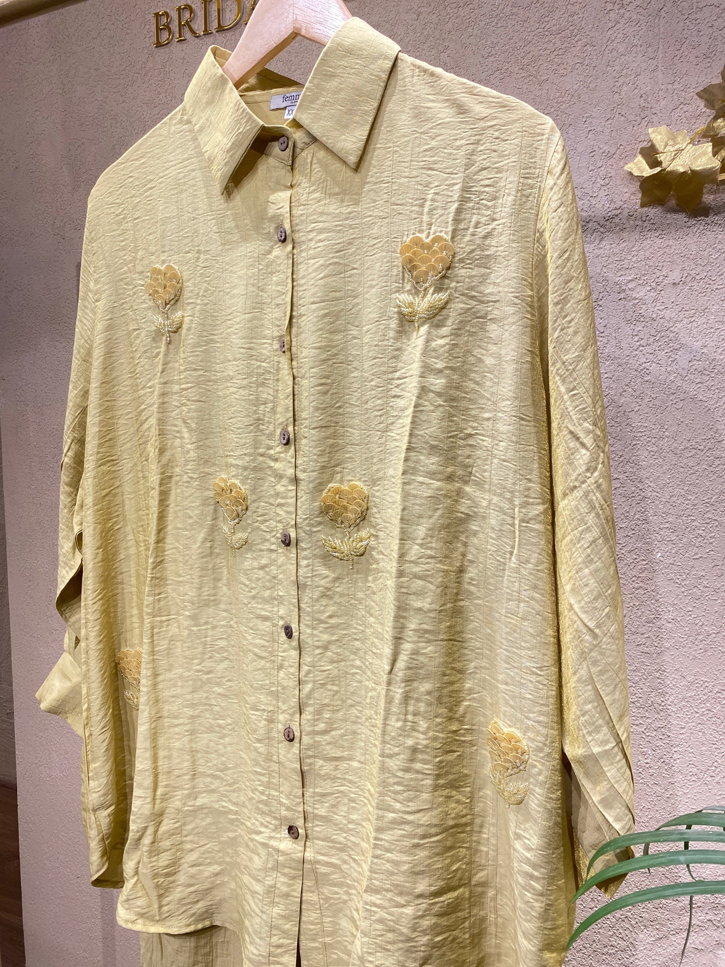 QADRA shimmertop& pant