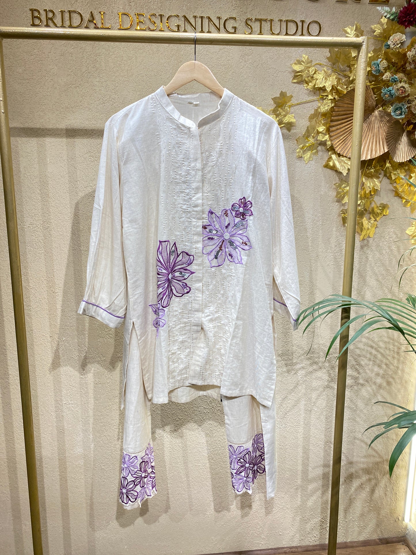 linentop& pants