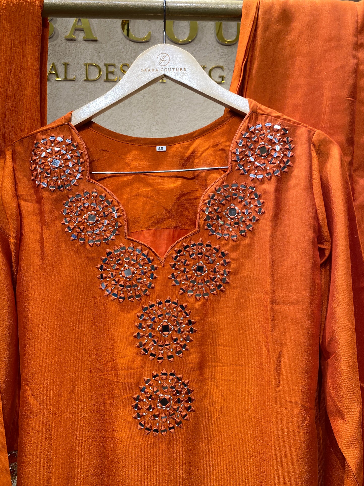 Mirror Salwar 3Pc