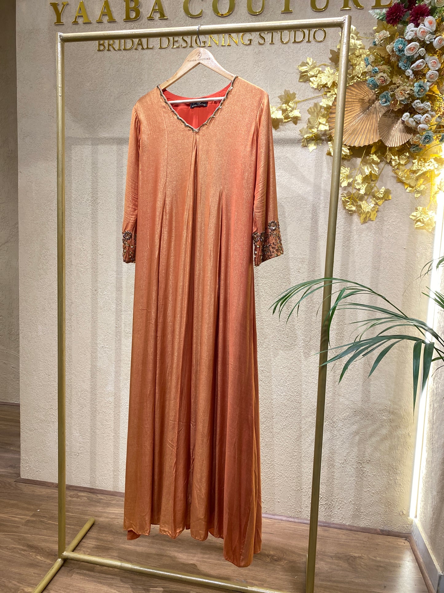 Orange Gown