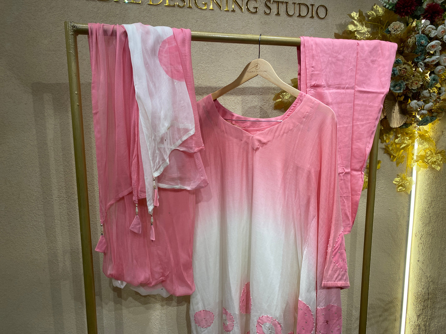 Double Shade Kaftan