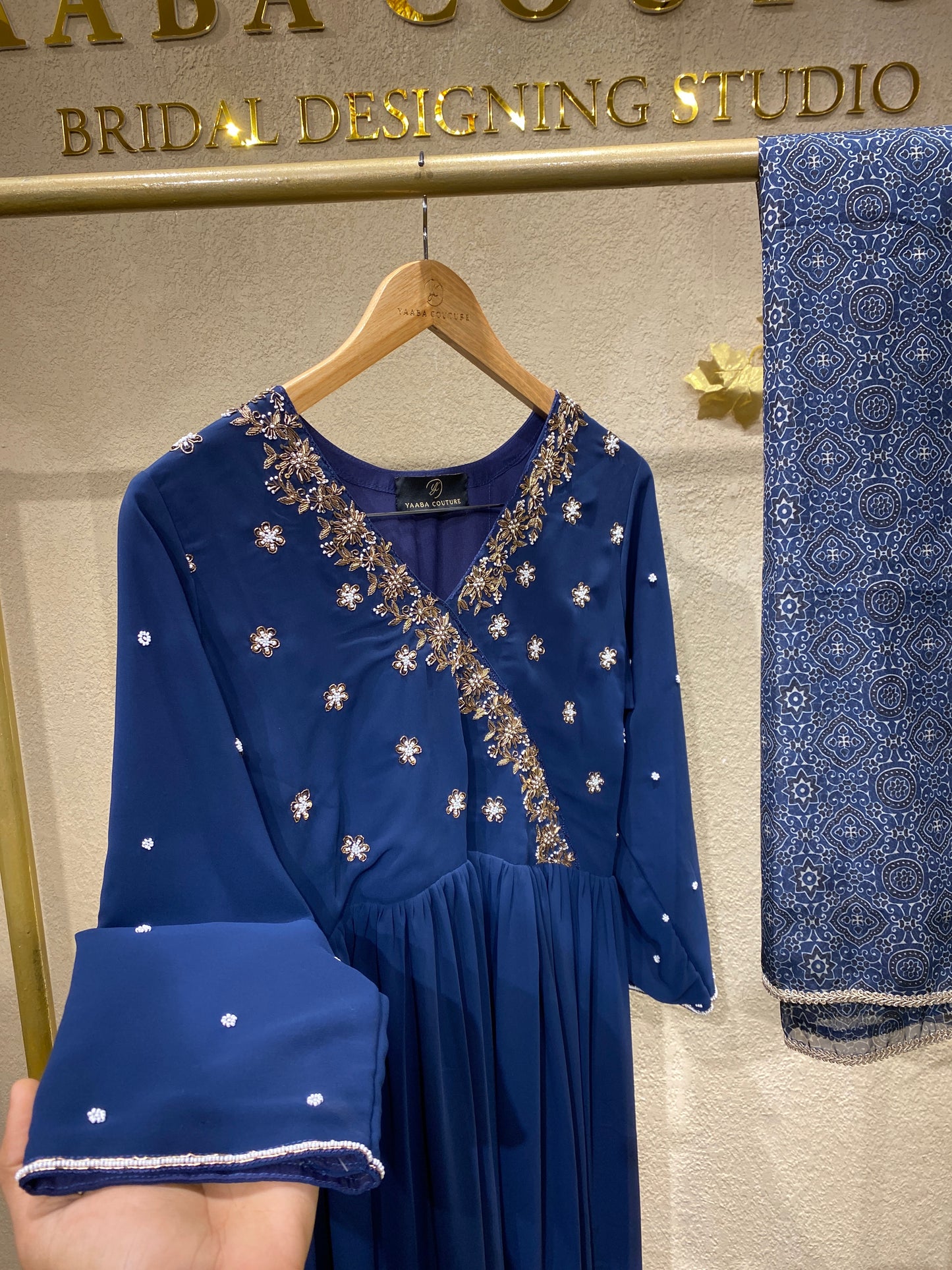 Blue Salwar