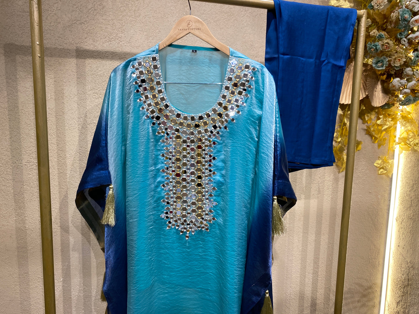Mirror Work Kaftan