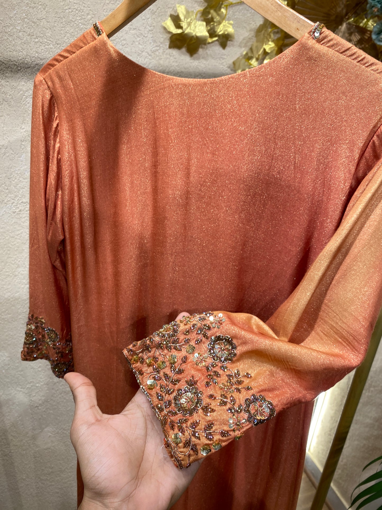 Orange Gown