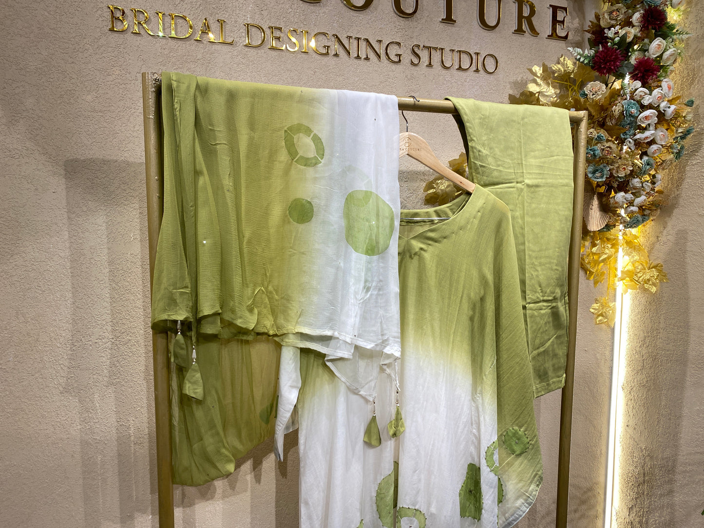Double Shade Kaftan