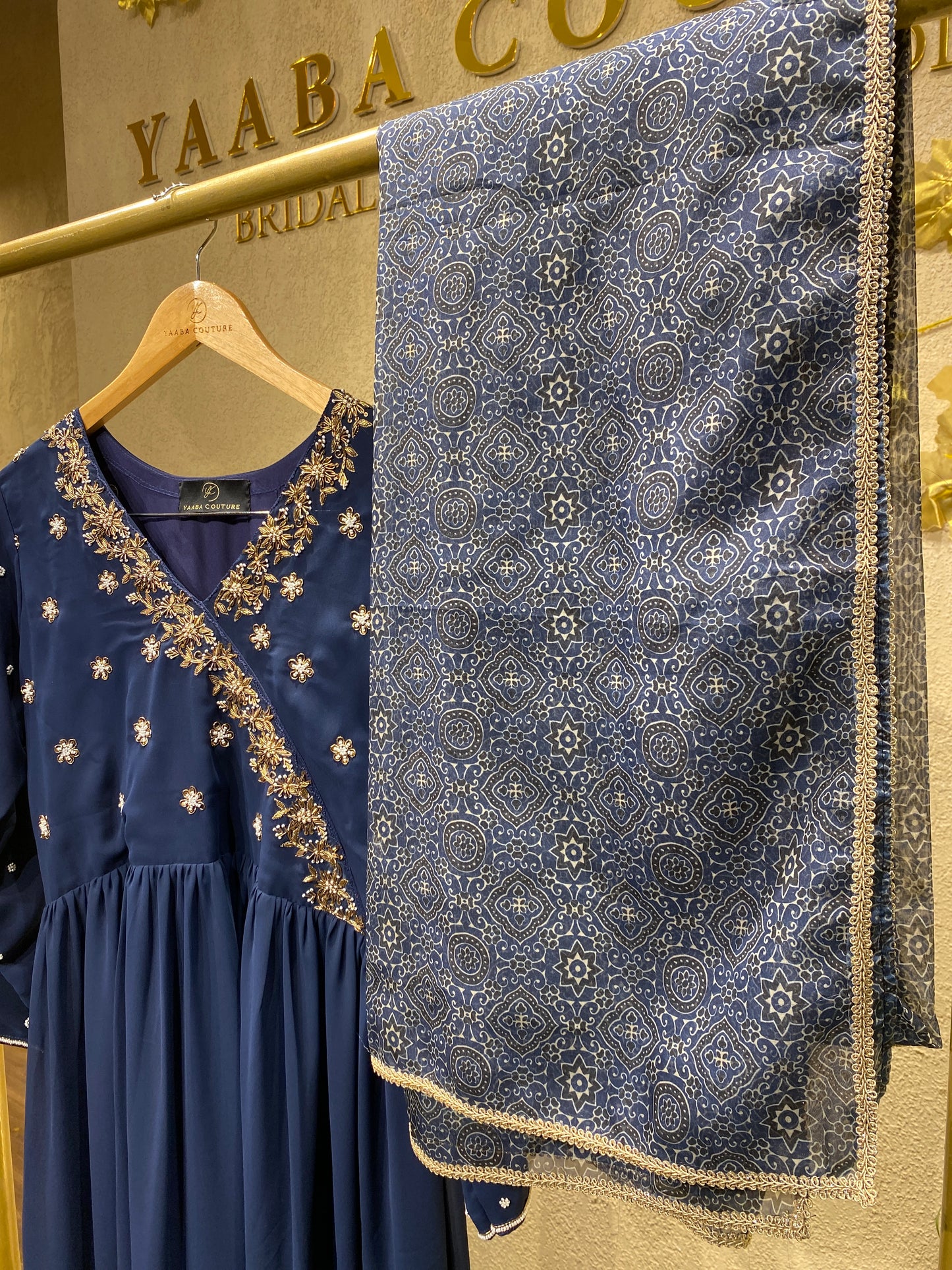 Blue Salwar