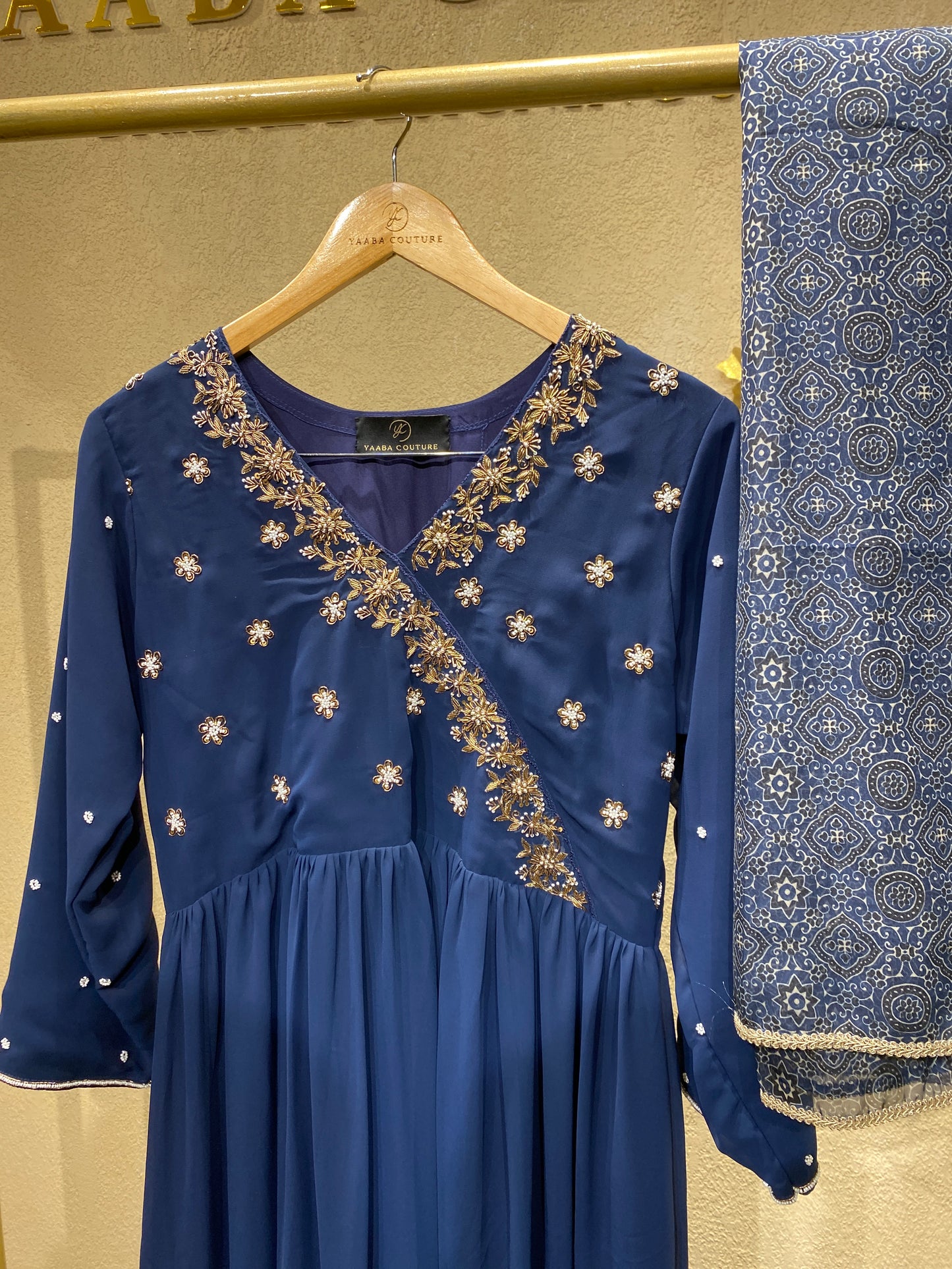 Blue Salwar