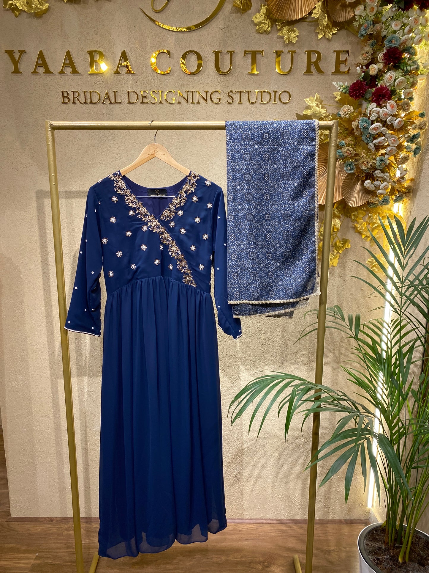 Blue Salwar