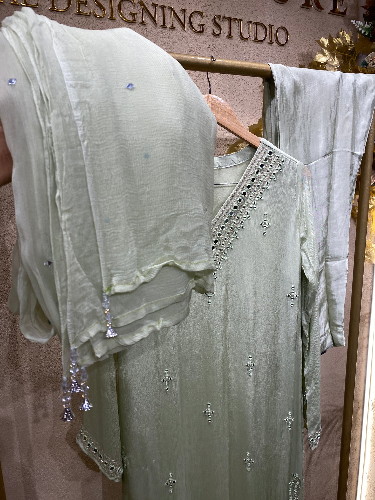 Mirror Work Salwar