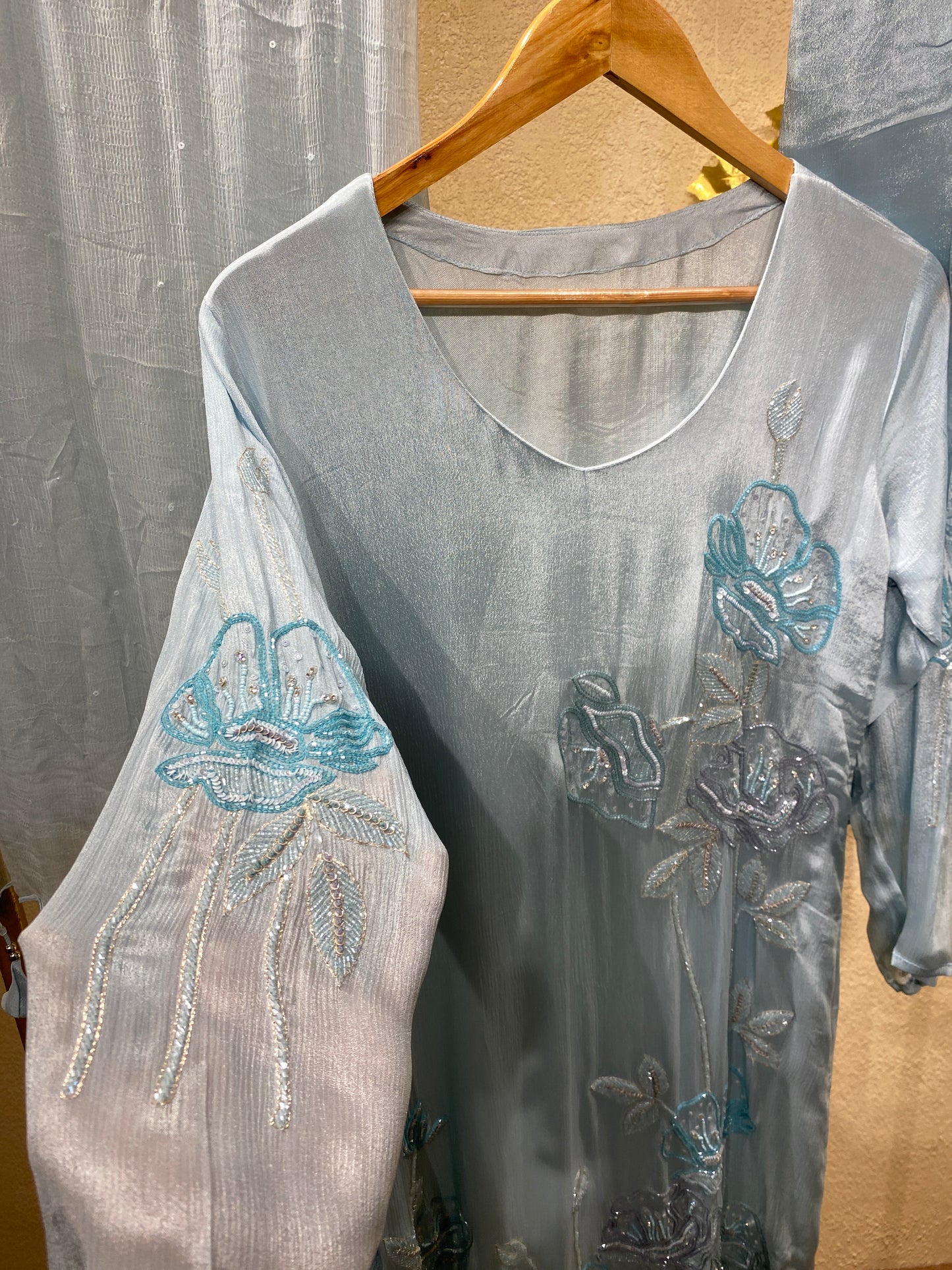 Bluesalwar. 3Pc