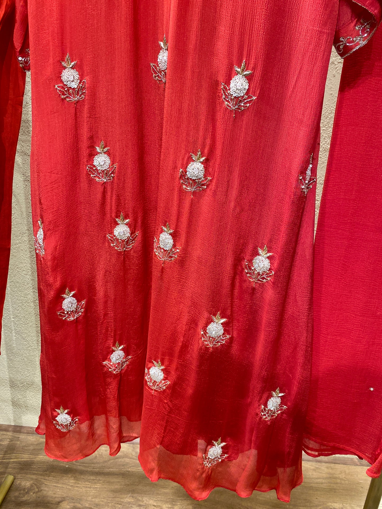 Alinesalwar Red 3Pc