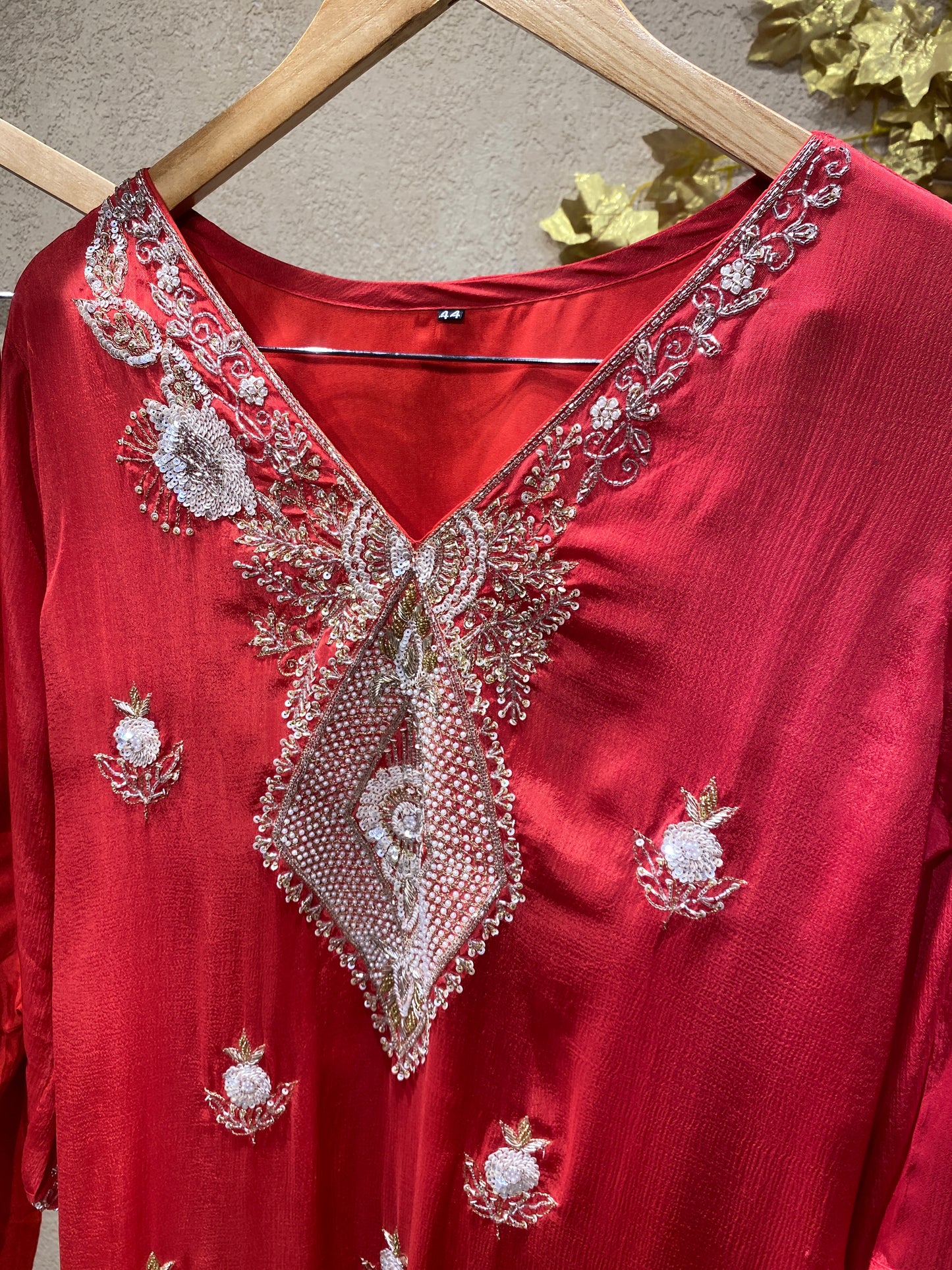 Alinesalwar Red 3Pc