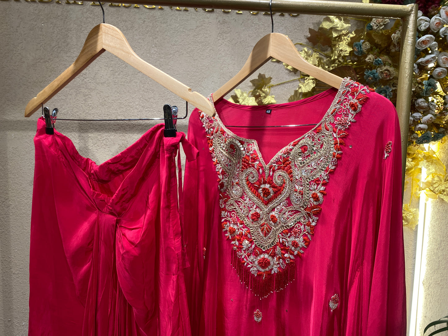 Kaftan Pink 3Pc