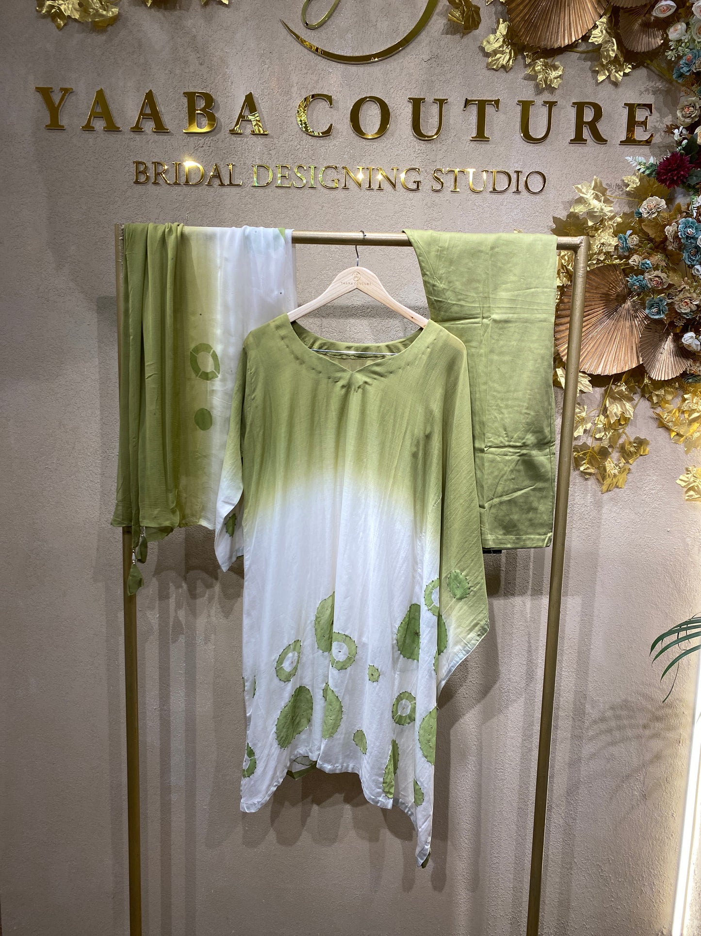 Double Shade Kaftan