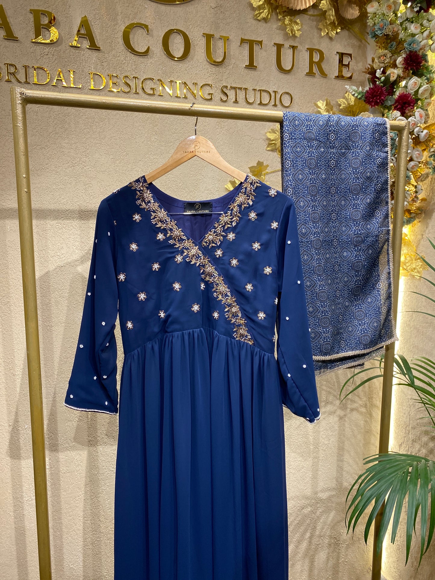 Blue Salwar