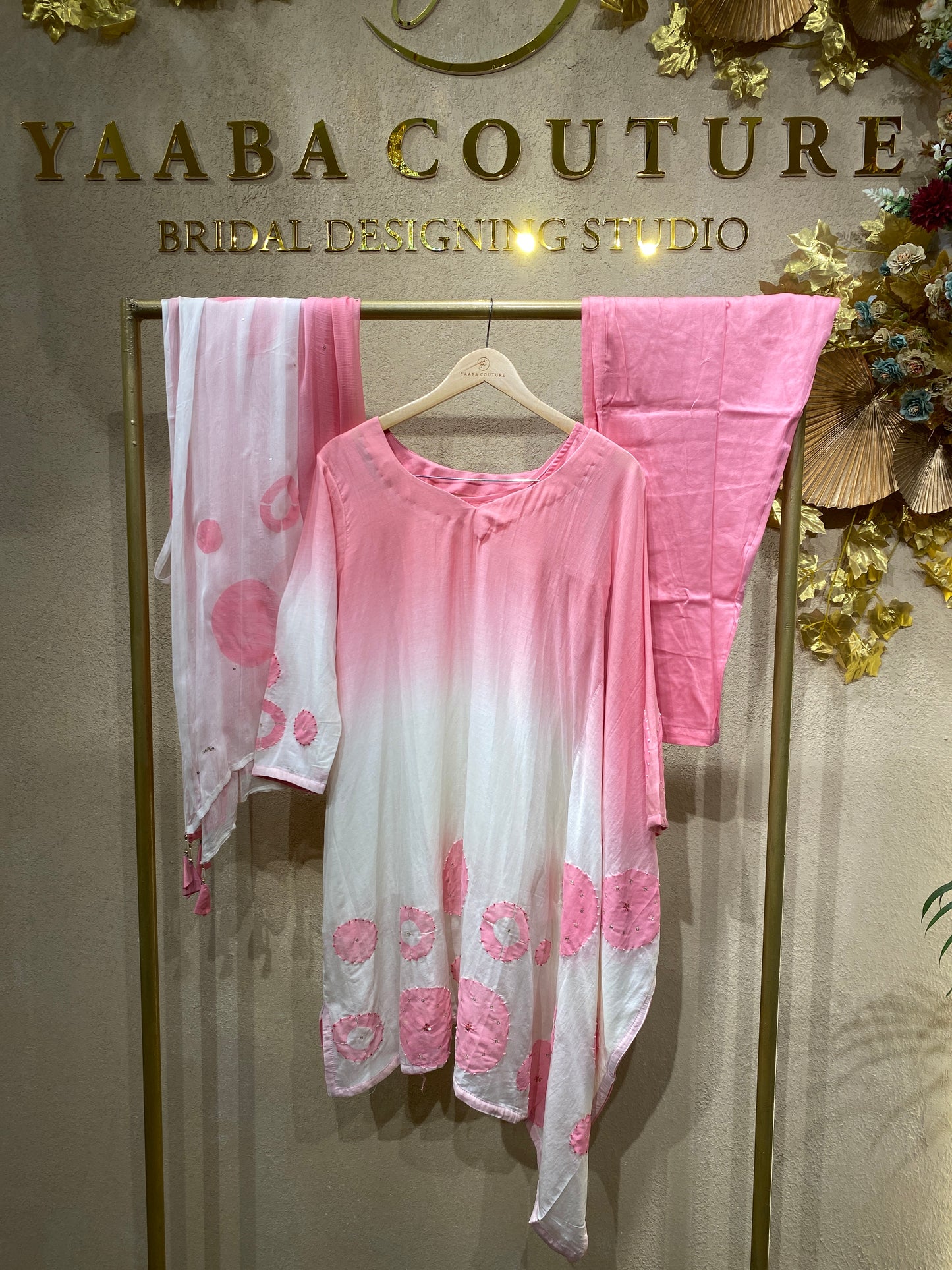 Double Shade Kaftan