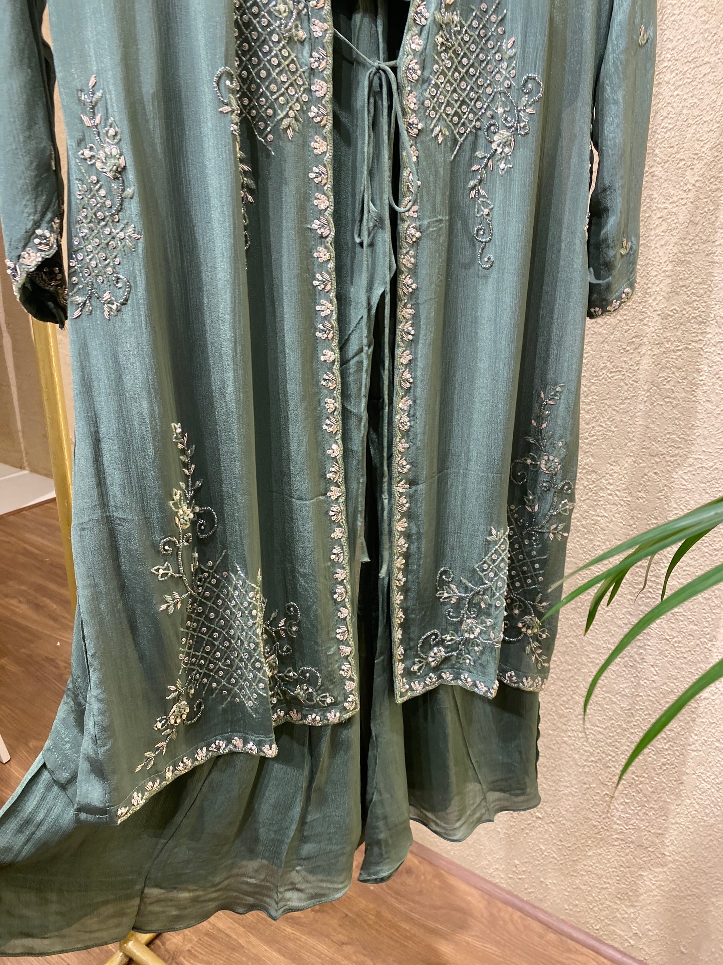 Coatsalwar Green 3Pc
