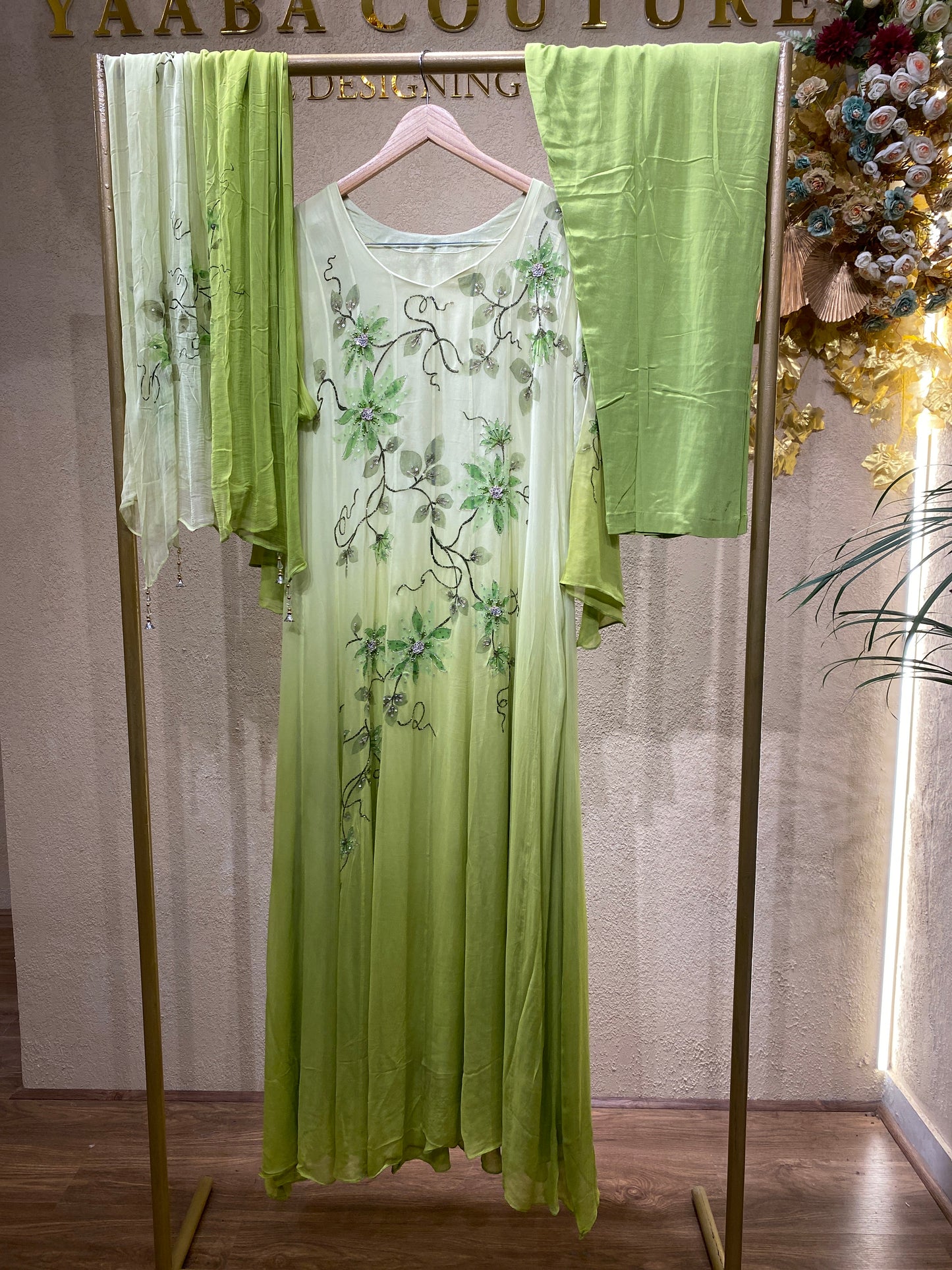 Lg Gown 3Pc