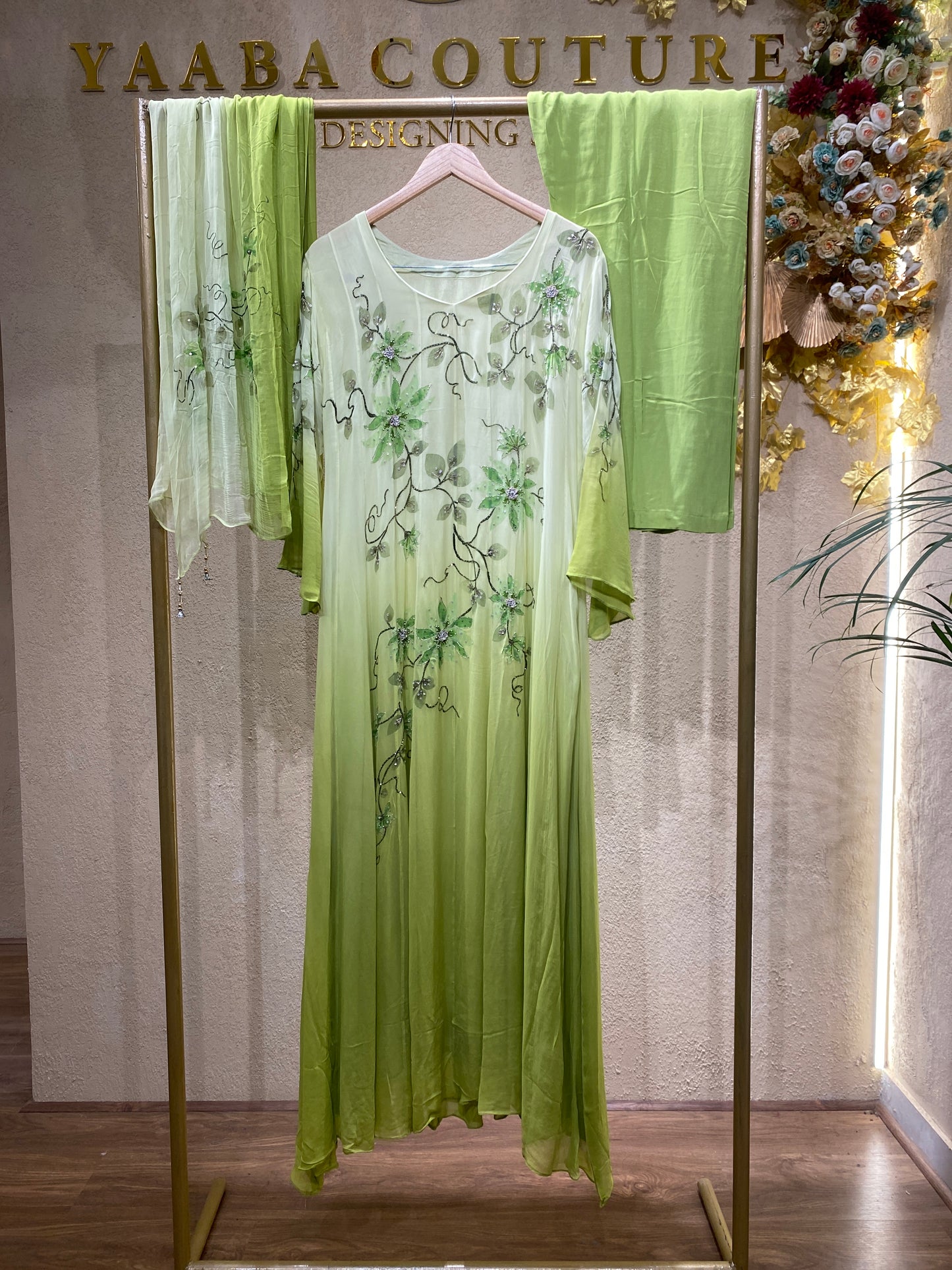 Lg Gown 3Pc