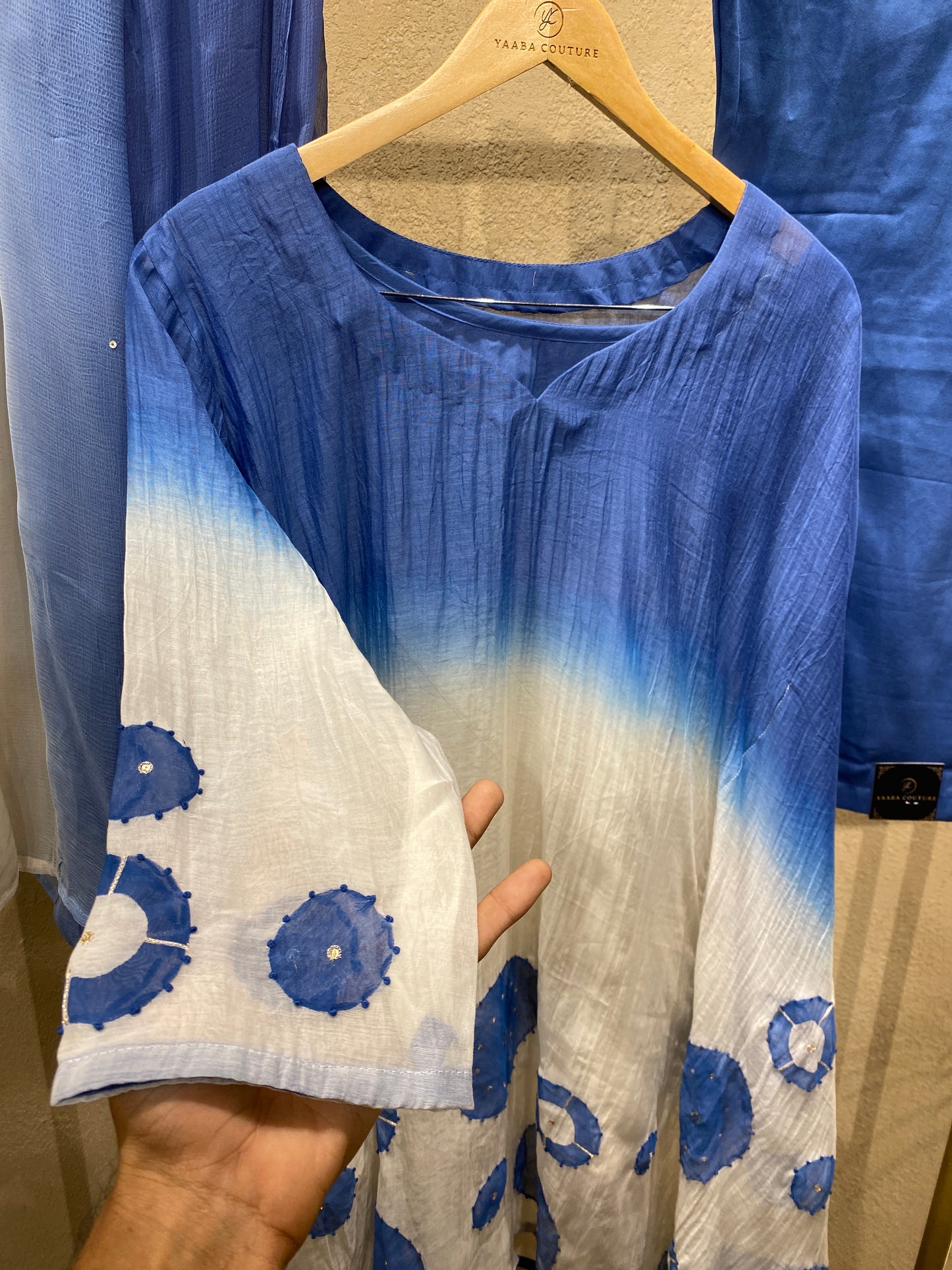Double Shade Kaftan