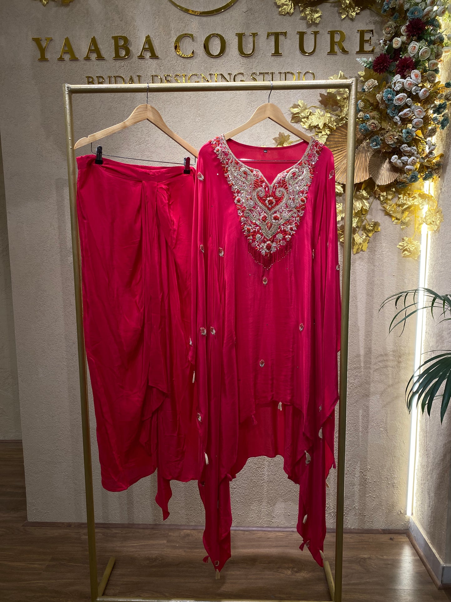Kaftan Pink 3Pc
