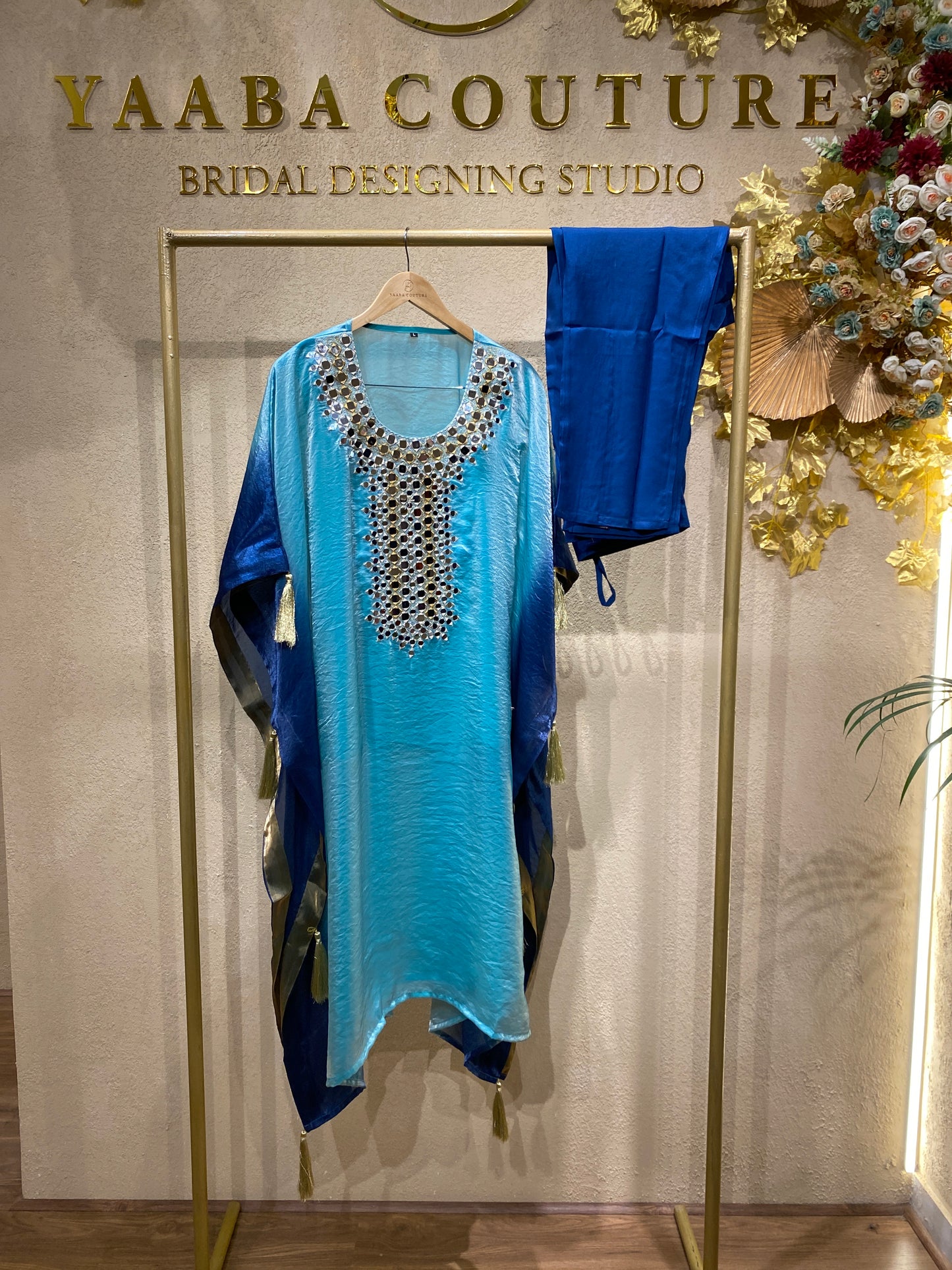 Mirror Work Kaftan