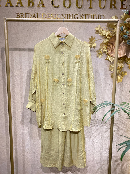 QADRA shimmertop& pant