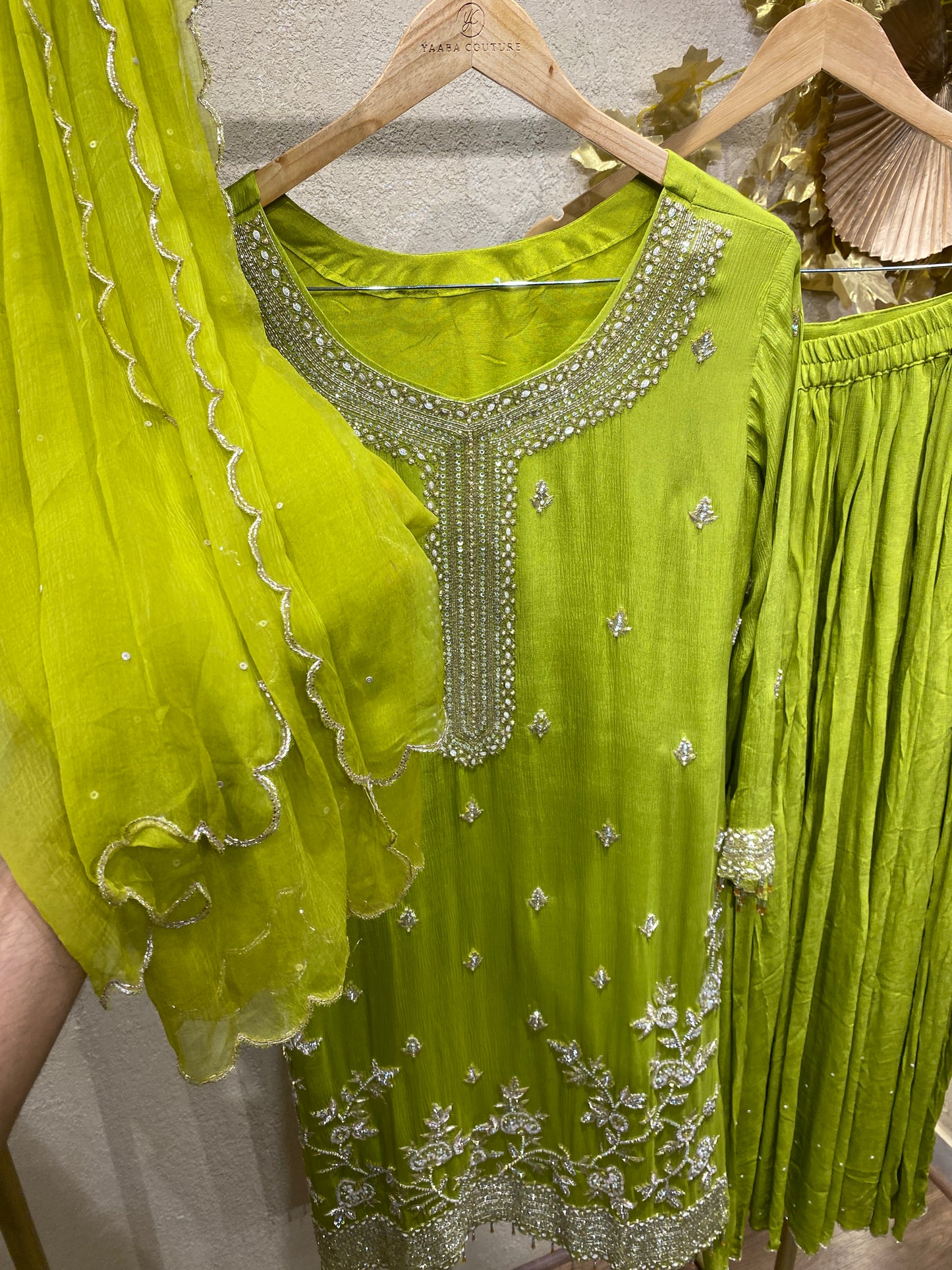 Salwar Grreen 3Pc