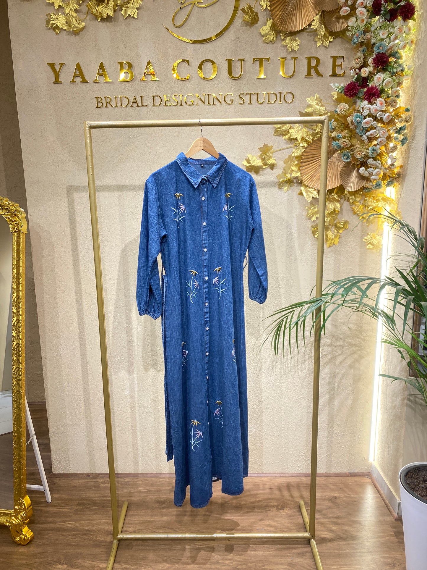 QADRA denimgowne