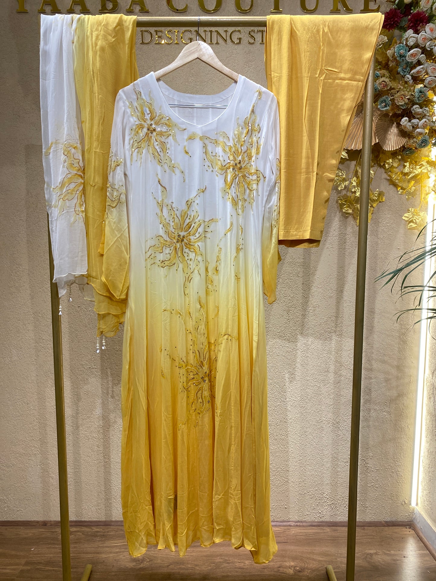 Y Gown 3Pc