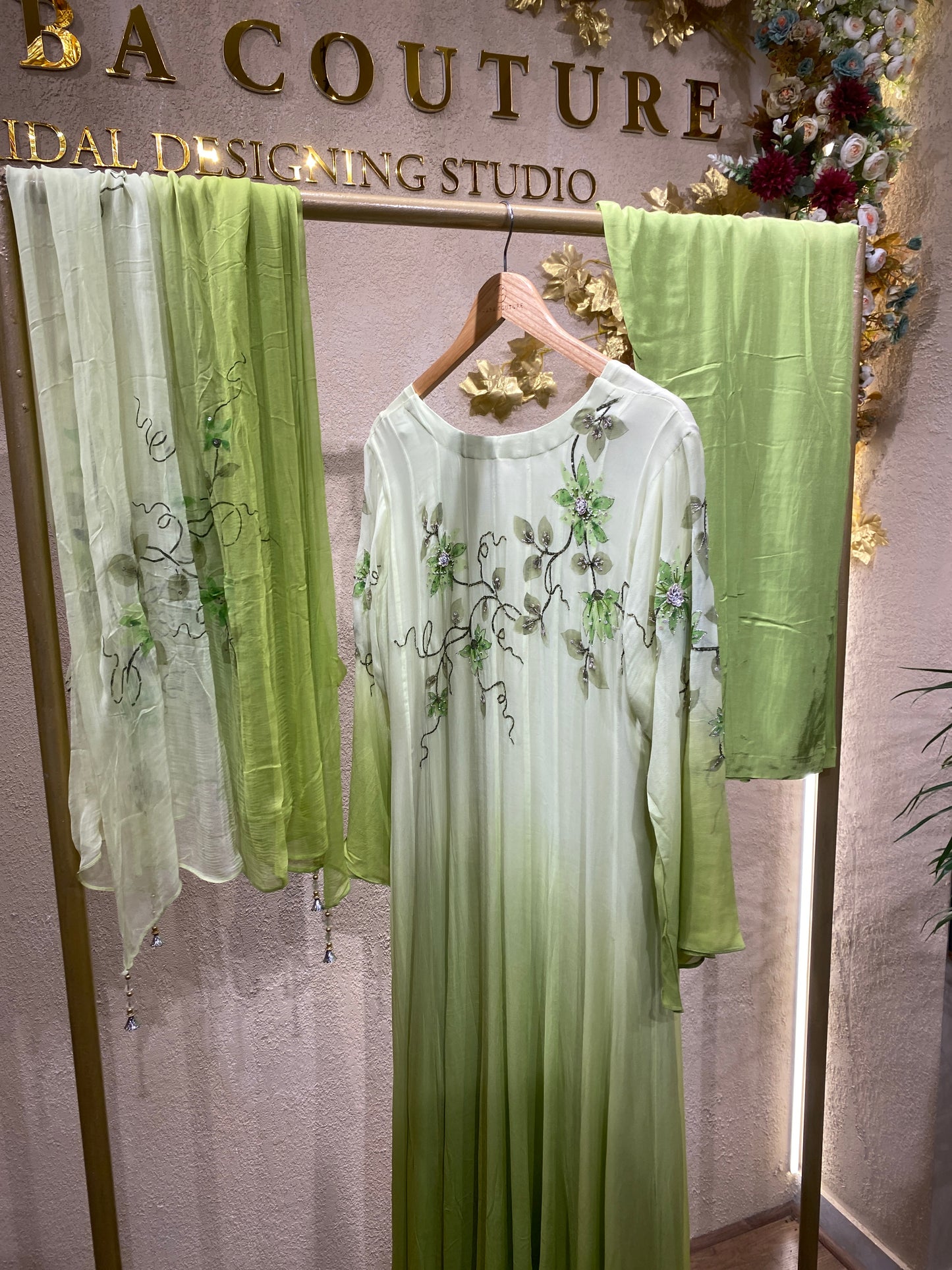Lg Gown 3Pc