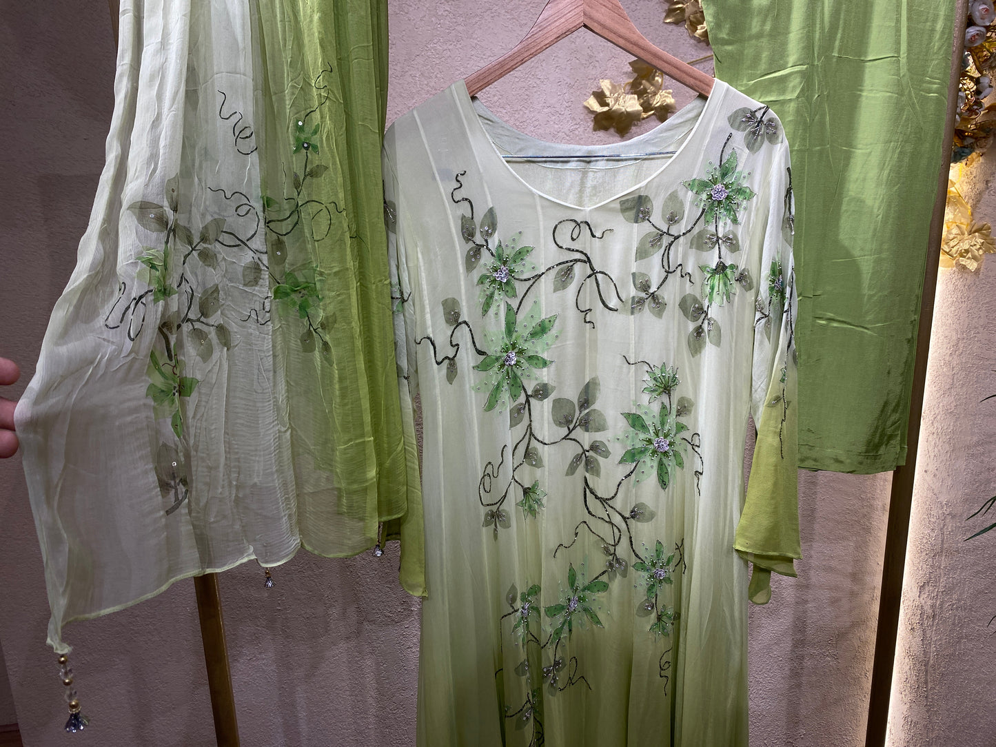 Lg Gown 3Pc