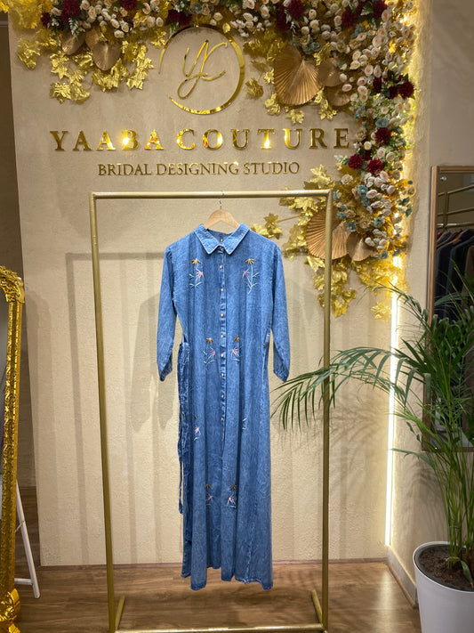QADRA denimgowne