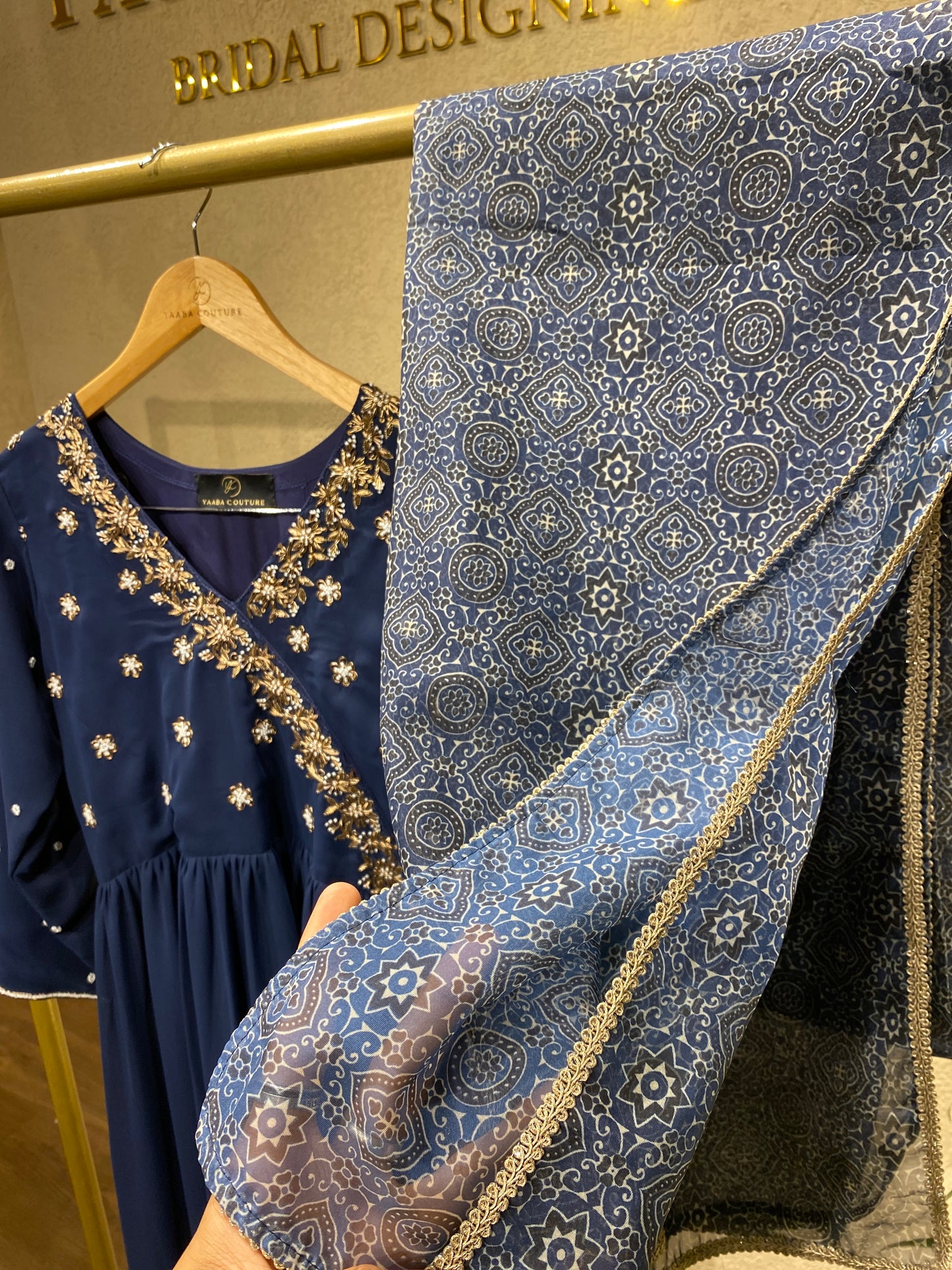 Blue Salwar