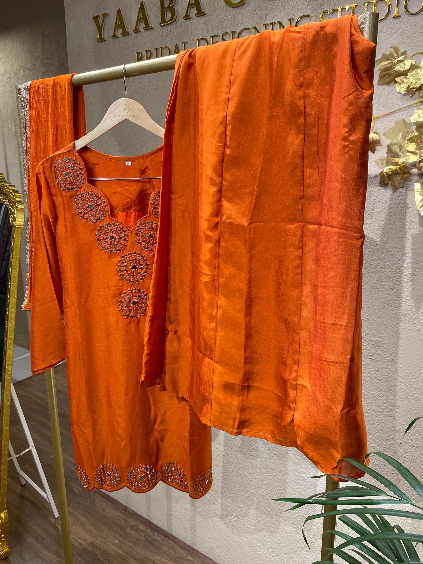 Mirror Salwar 3Pc